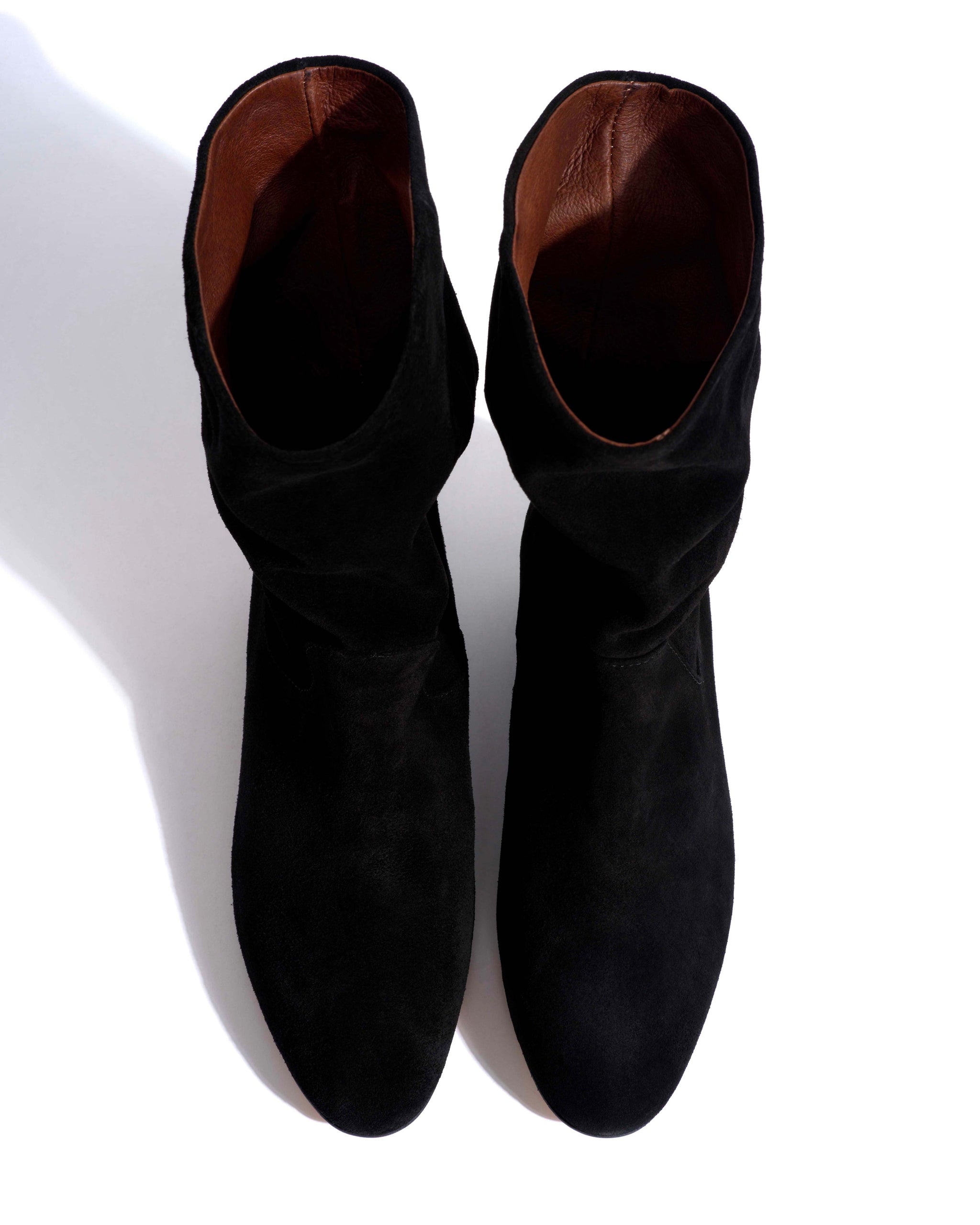 Cacha 25 Calf suede Black