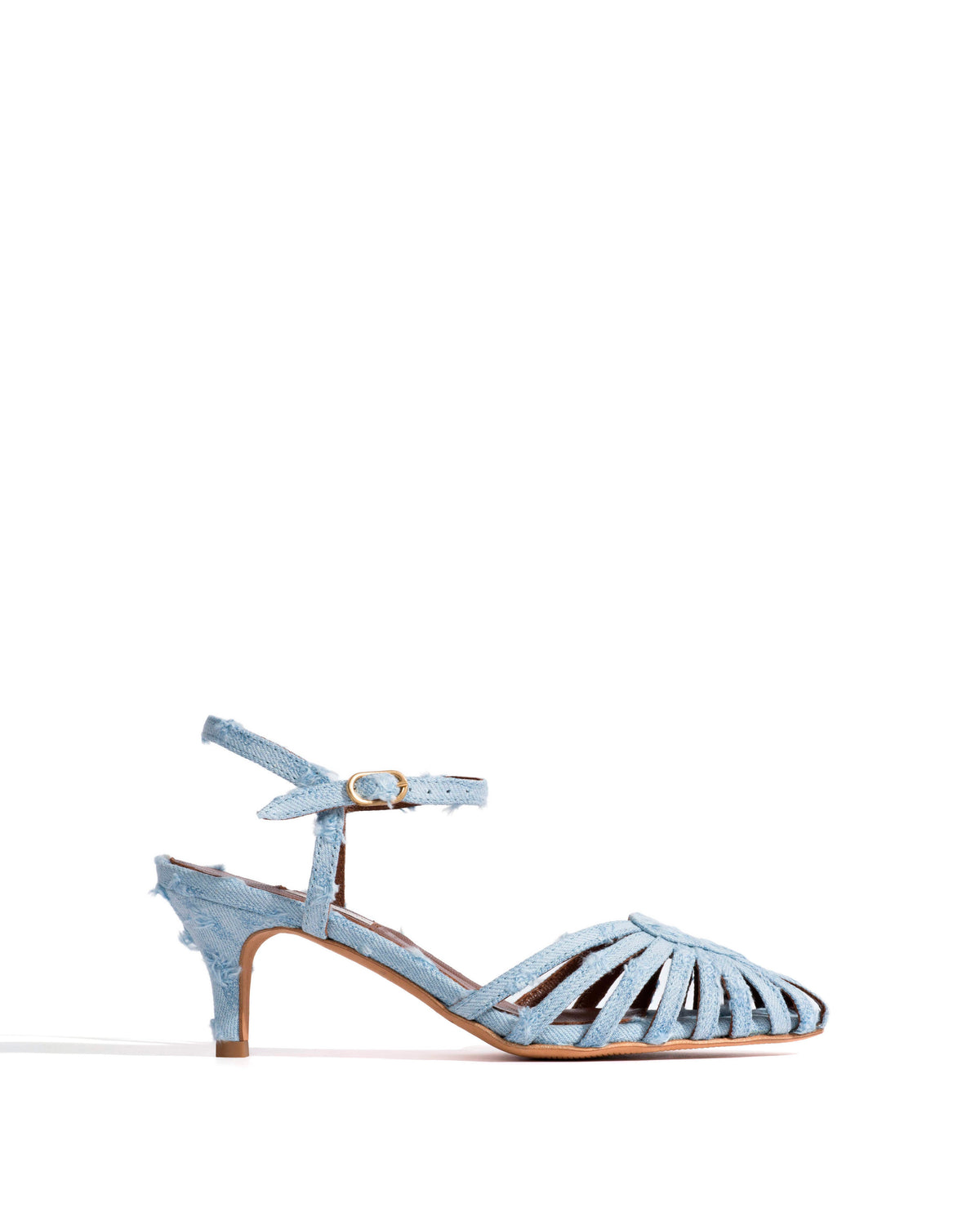 Keesha 55 Denim Distressed washed blue