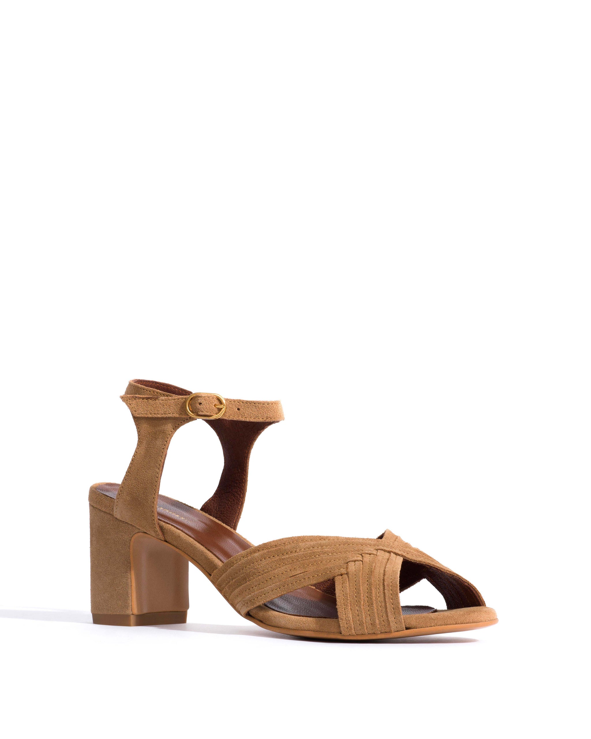 Niabi 50 Calf suede Scirocco - Anonymous Copenhagen Heels