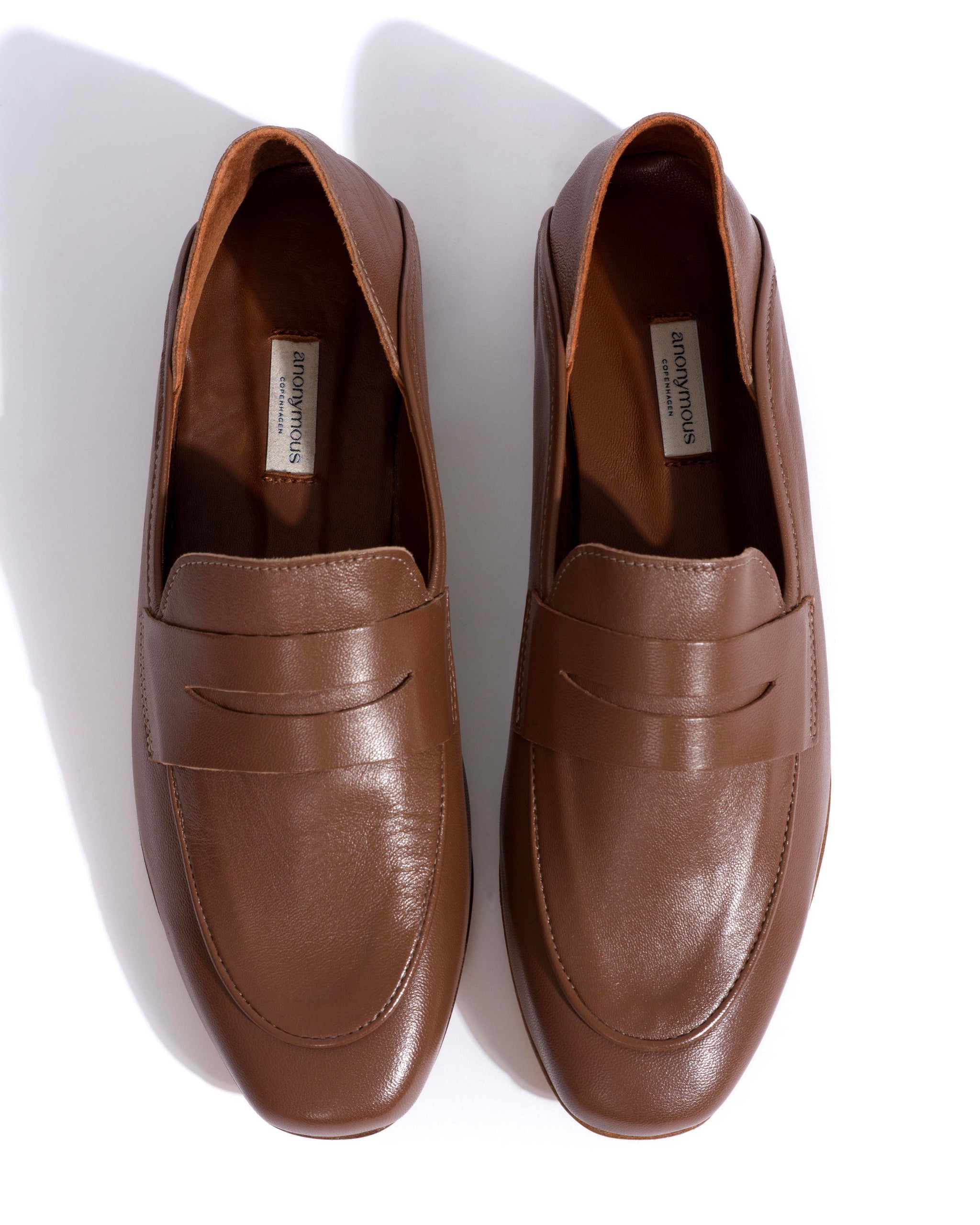 Lindsay Shiny lamb Chocolate - Anonymous Copenhagen Flat-loafers & ballerinas & pumps