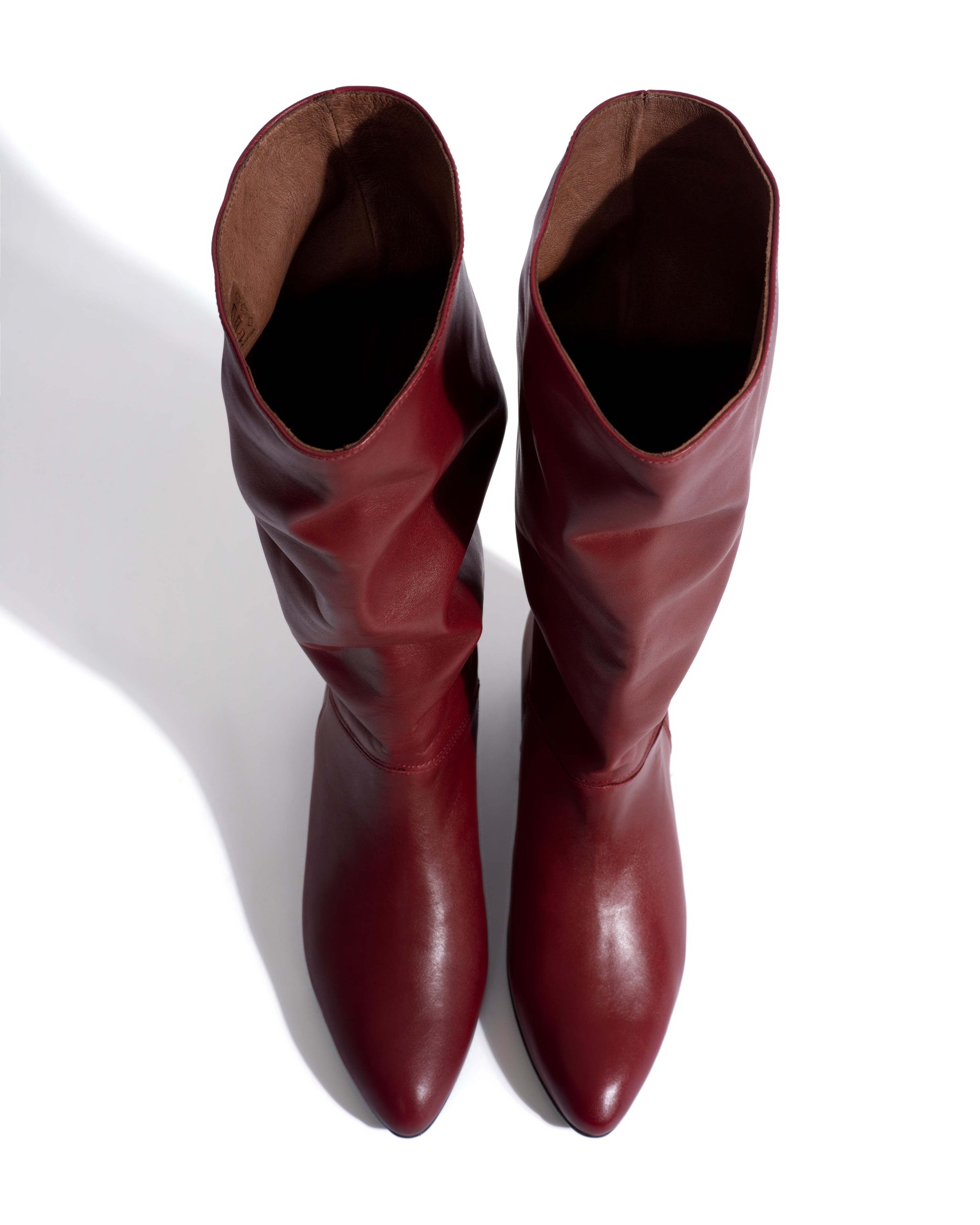 Jasmina 20 Soft calf & suede leather Pomegranate