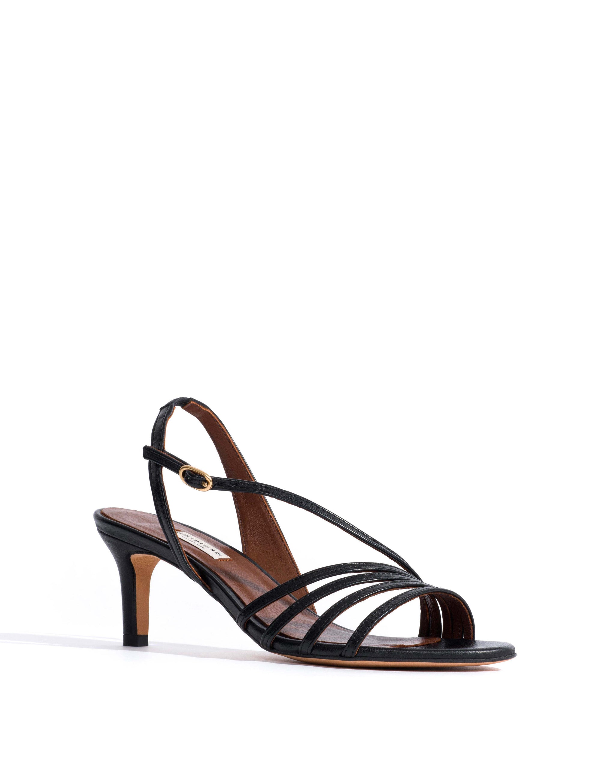 Naia 55 Shiny lamb Black - Anonymous Copenhagen Heels