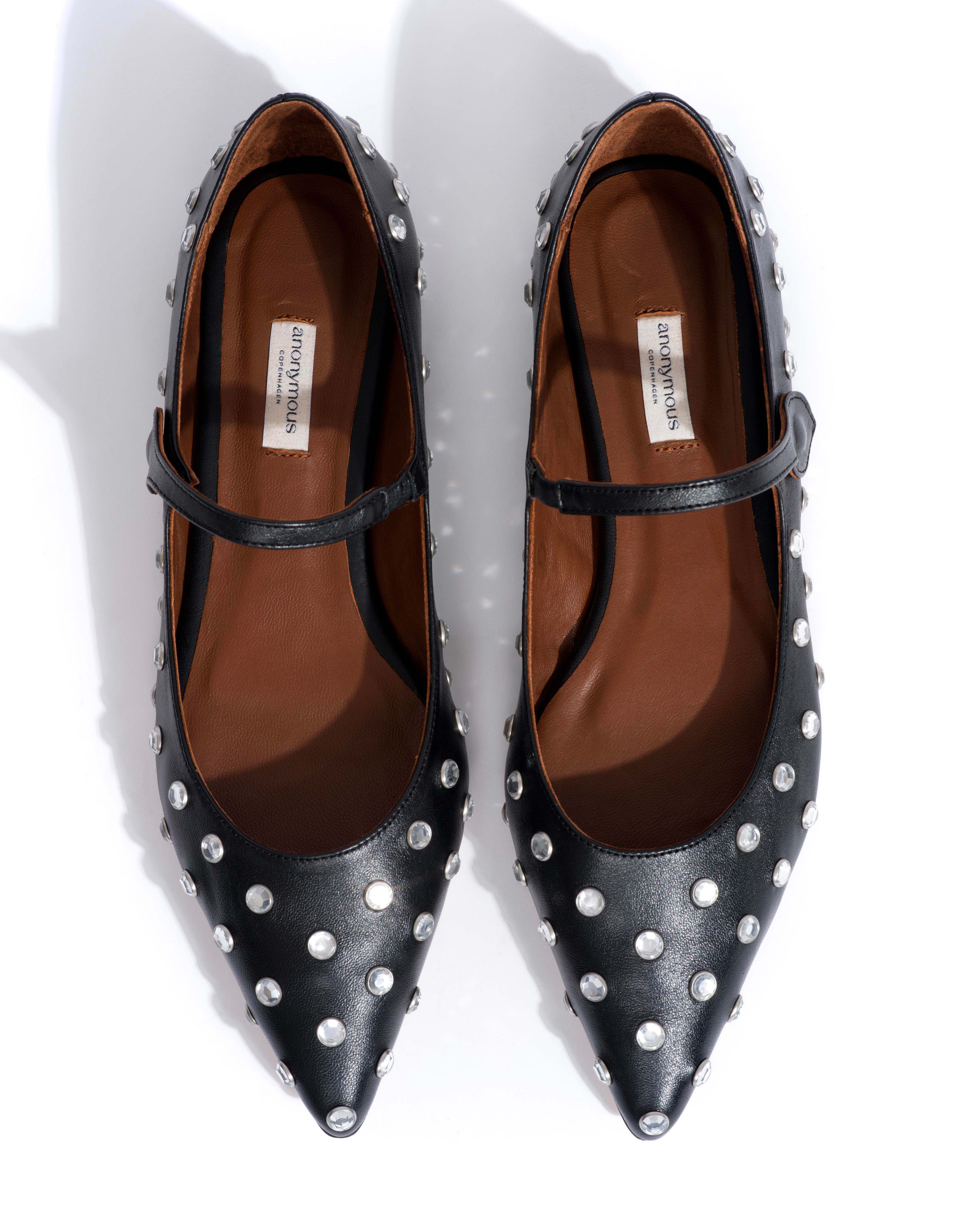 Fifi crystals Shiny lamb Black