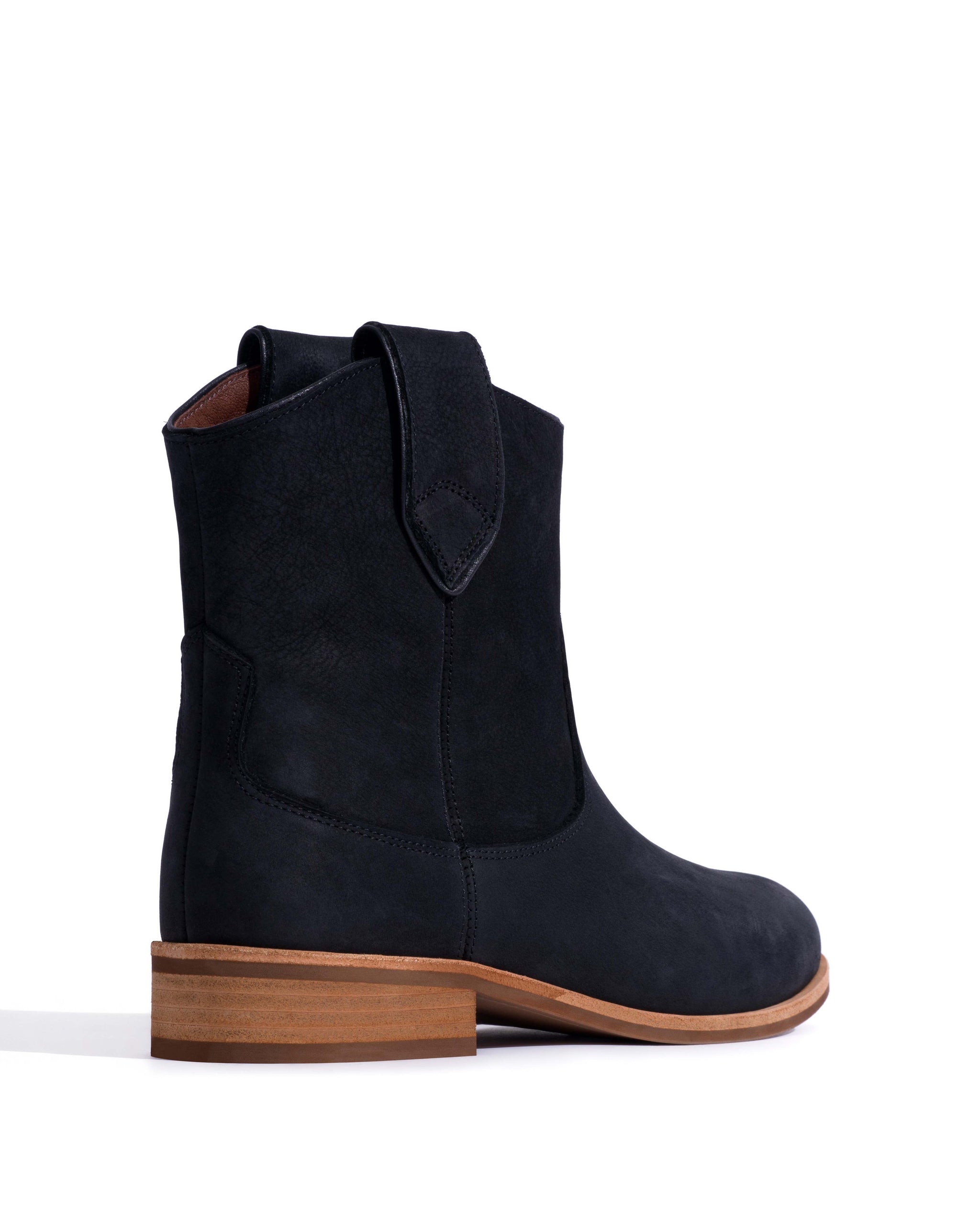 Monja Soft nubuck calf Black - Anonymous Copenhagen Ankle boots