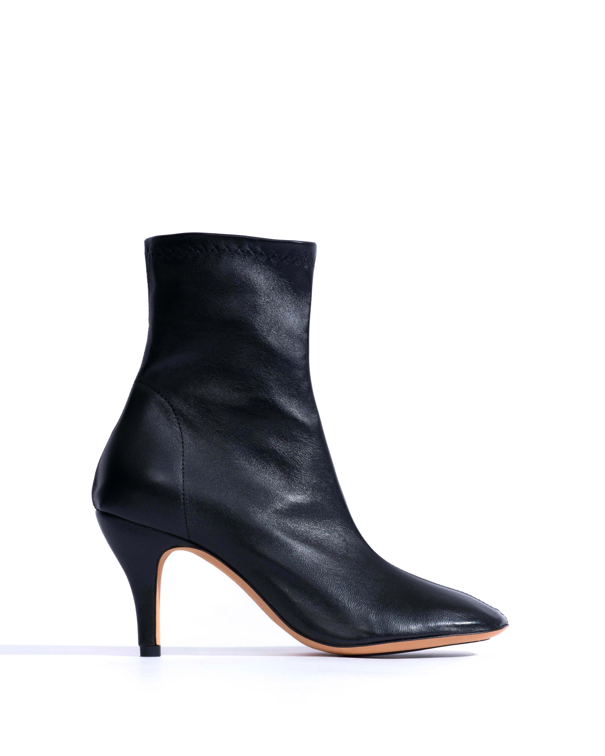 Adriana 80 Silky lamb Black - Anonymous Copenhagen Ankle boots