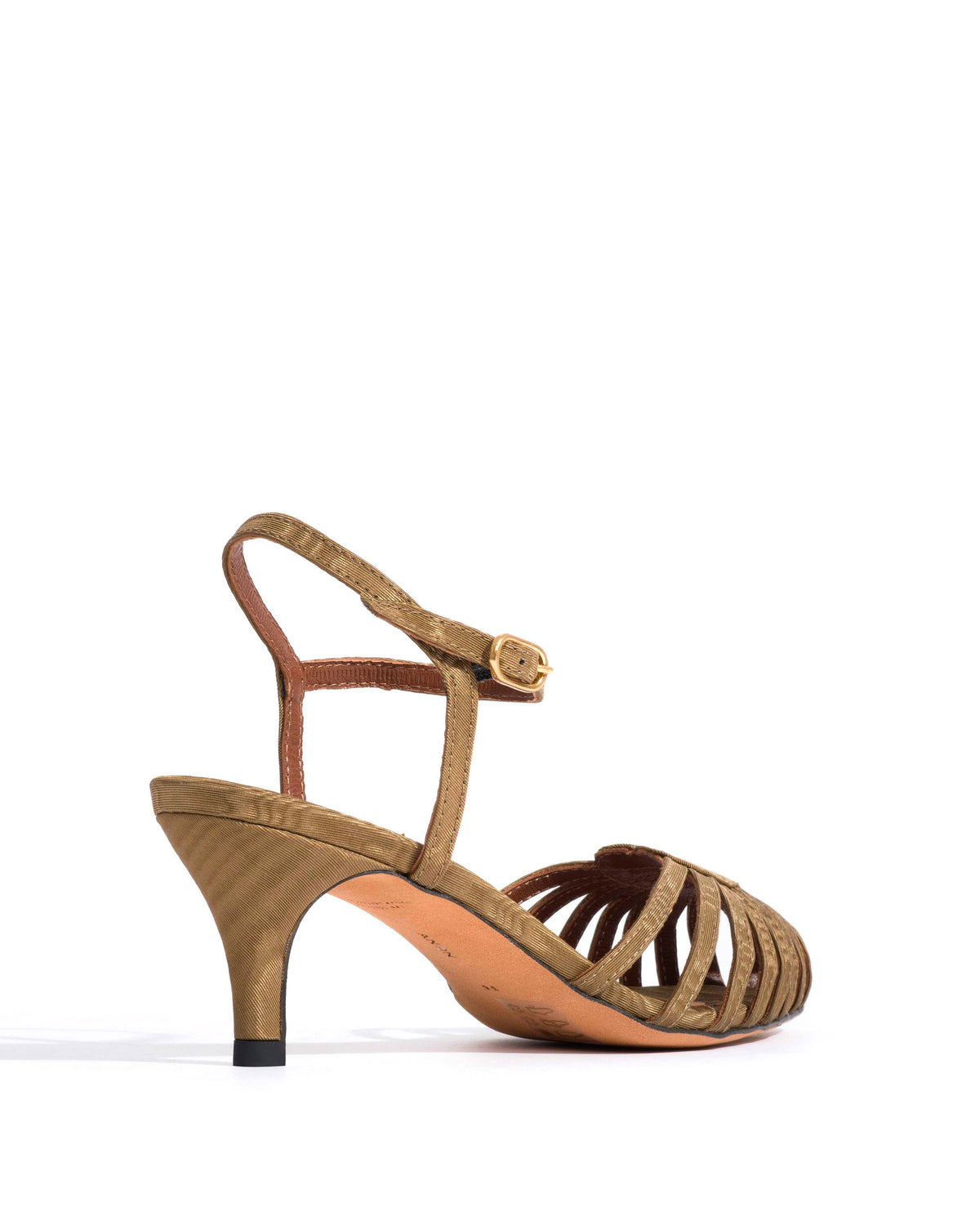 Keesha 55 Glossy moire Khaki