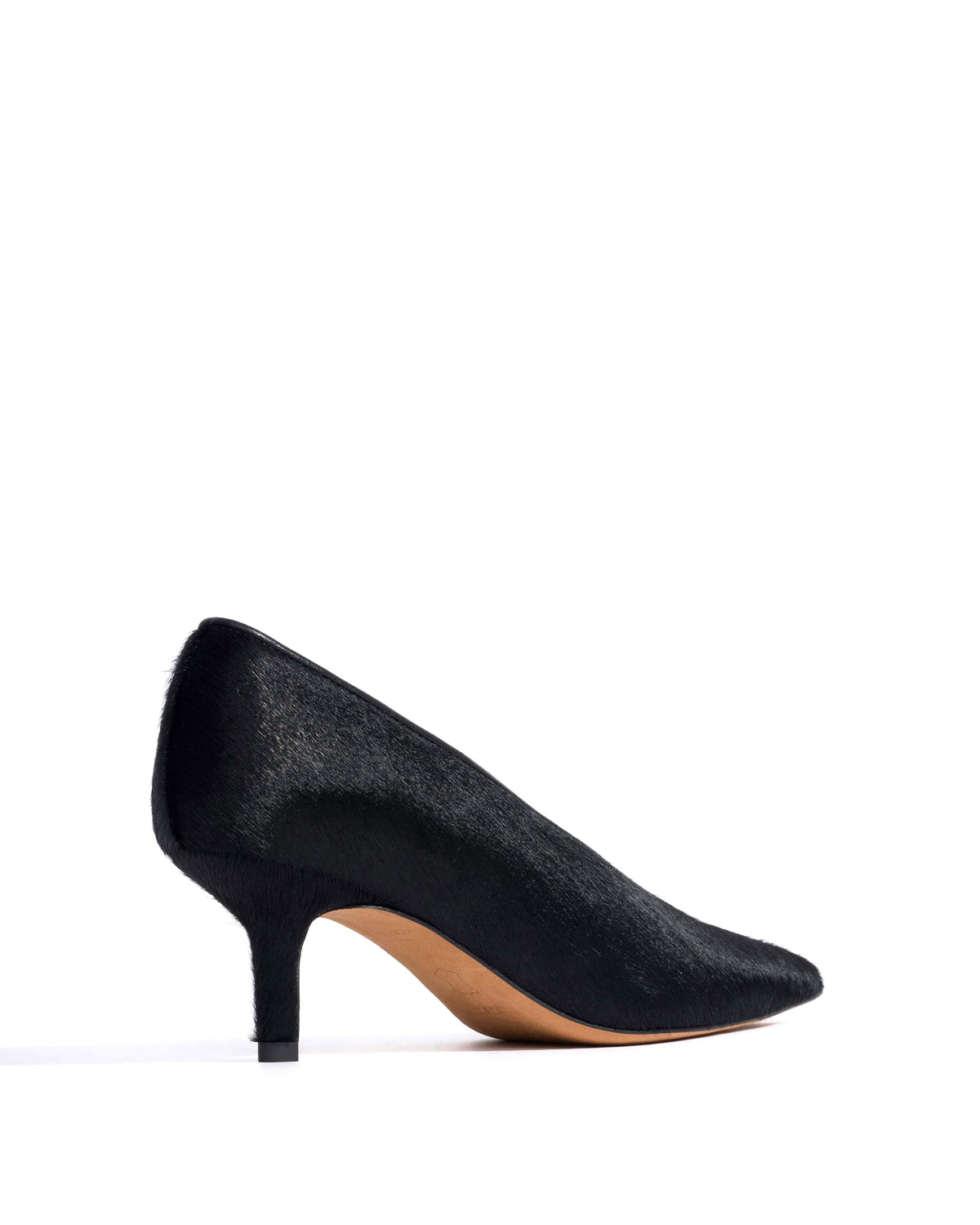 Phia 55 pin Calf hair Black