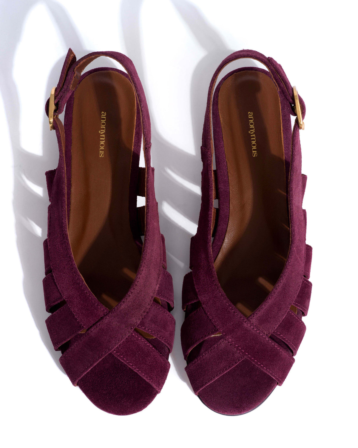 Sophie 20 Calf suede Fig purple