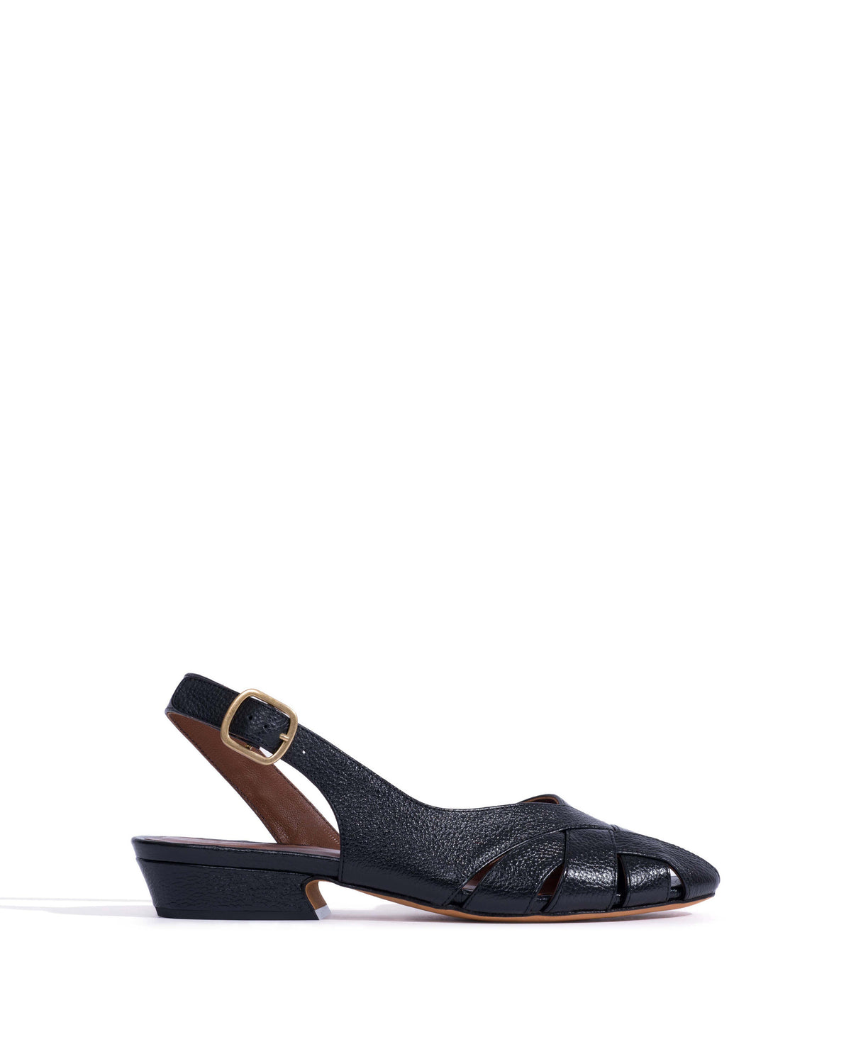 Barielle 25 Pebbled soft calf Black