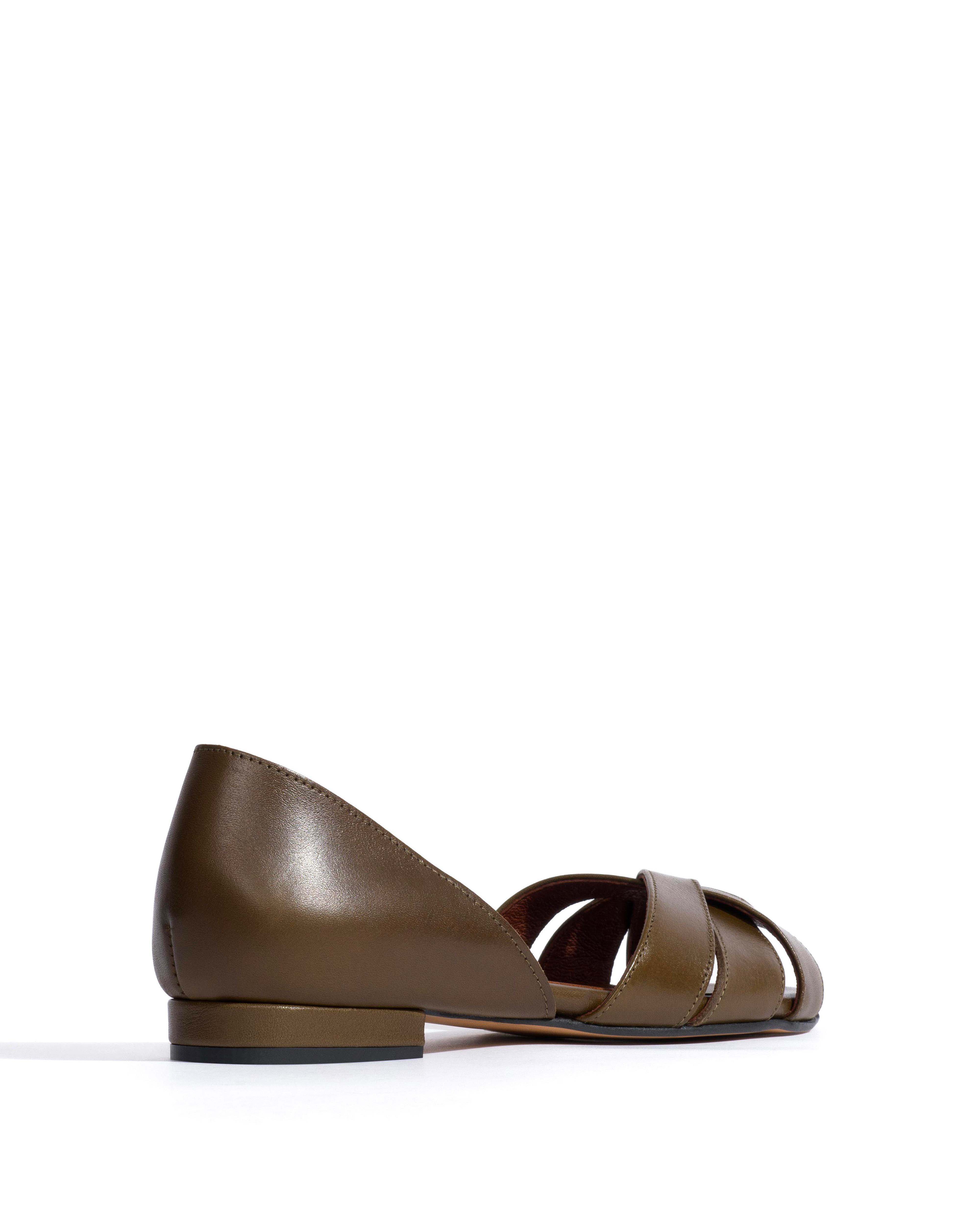 Sanni 20 Vegetal soft calf Forrest green