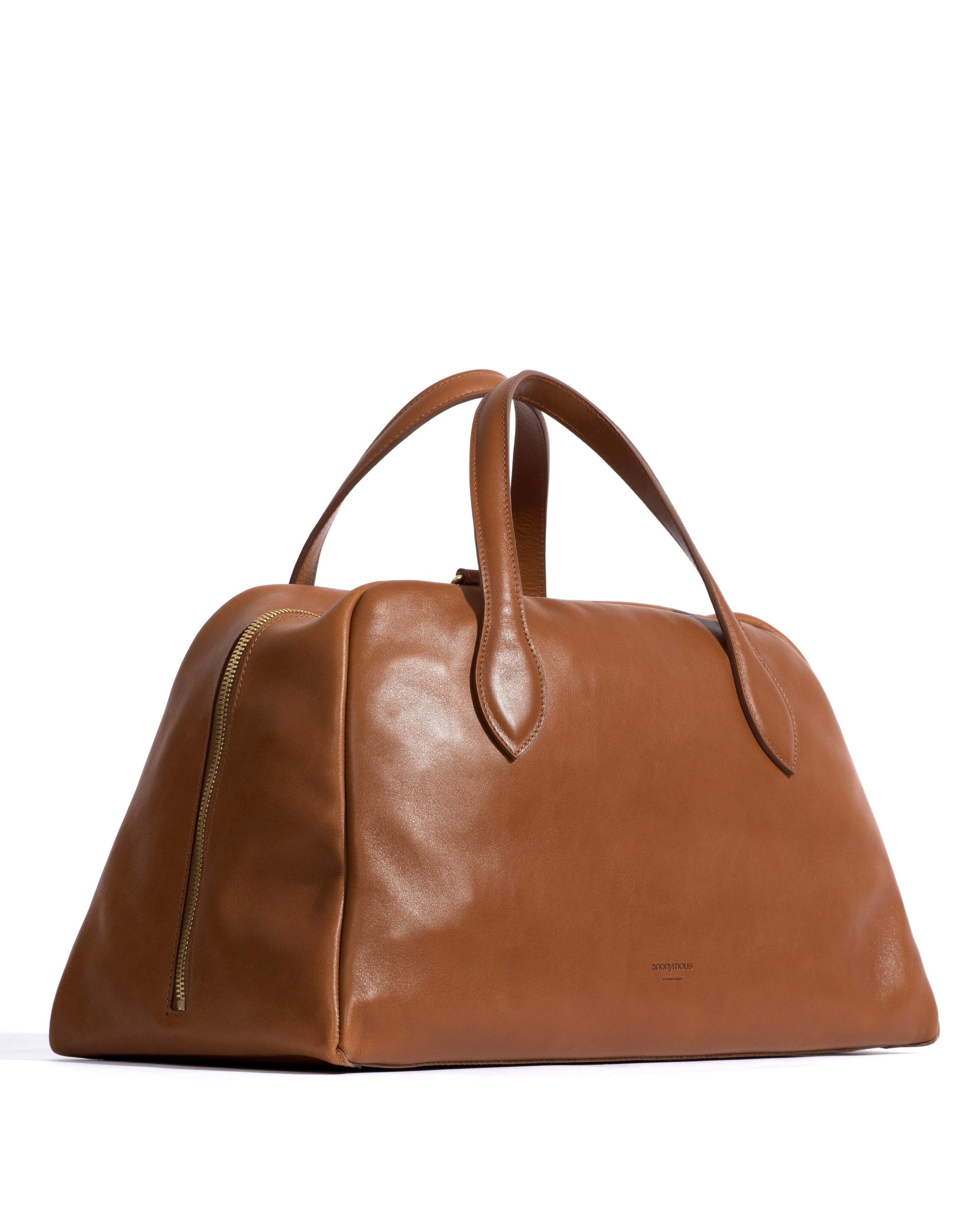 Weekend bowler Vegetal soft calf Cinnamon -