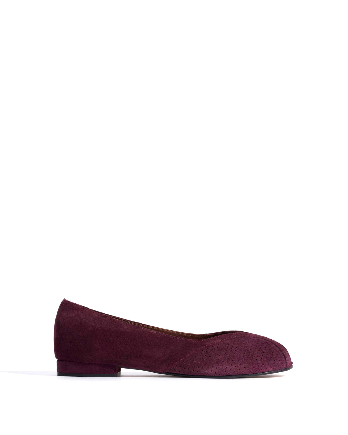 Tiffy Calf suede Fig purple