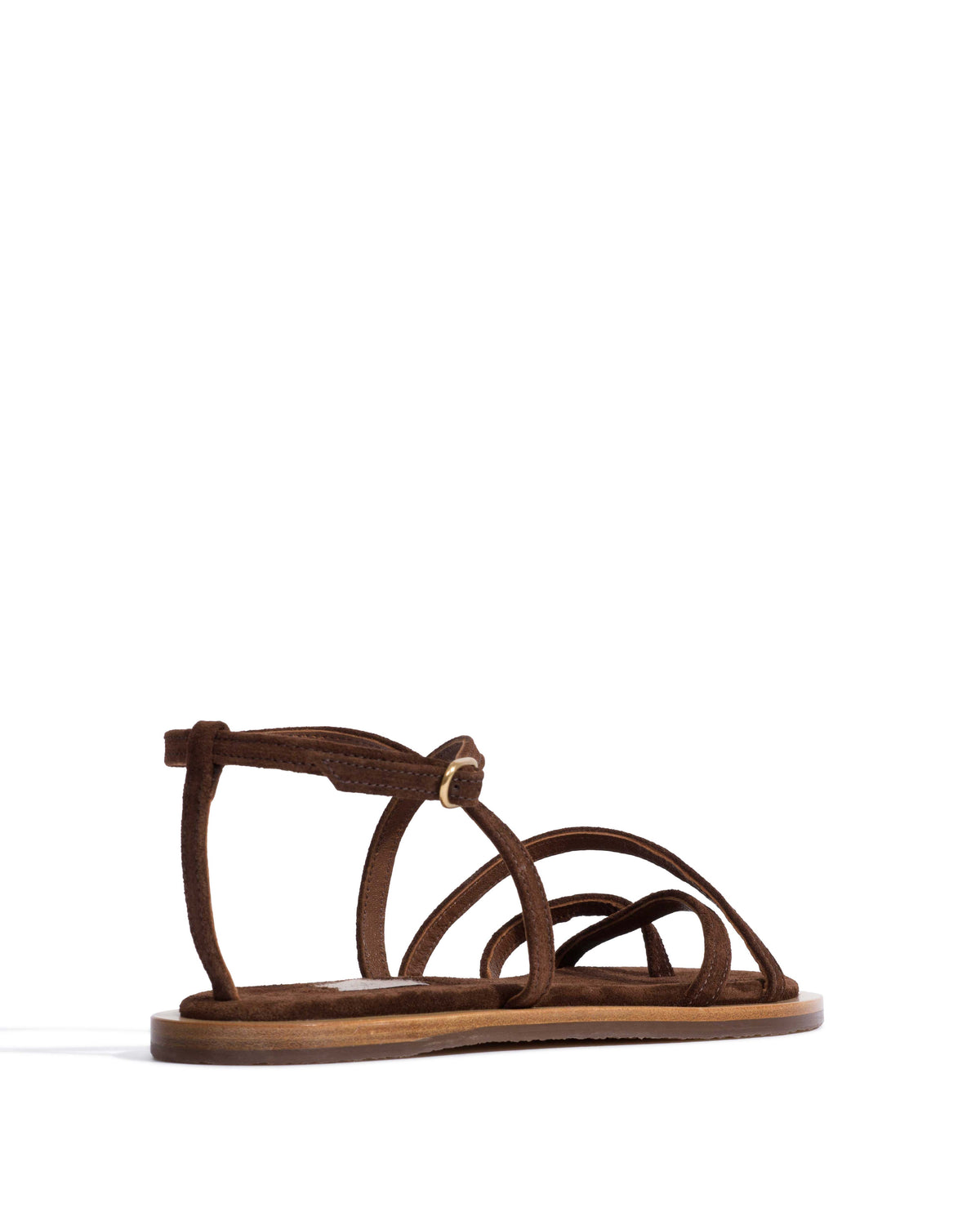 Isah 10 Calf suede Chocolate