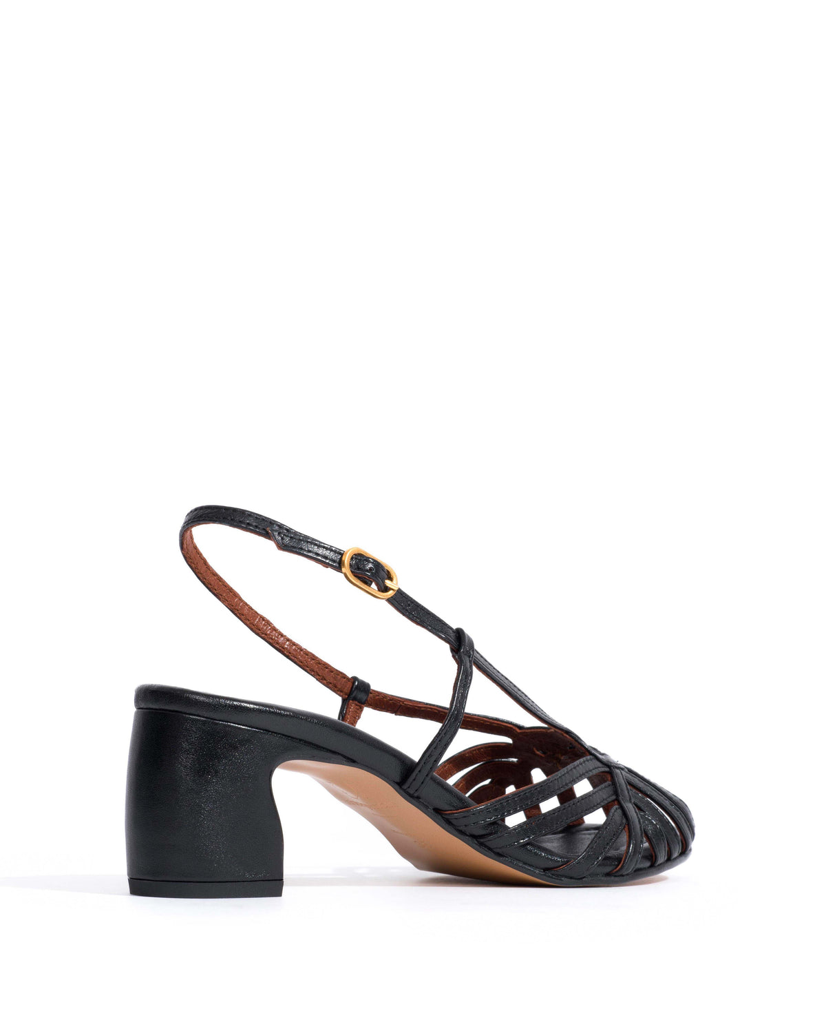 Briddie 50 heart Shiny lamb Black