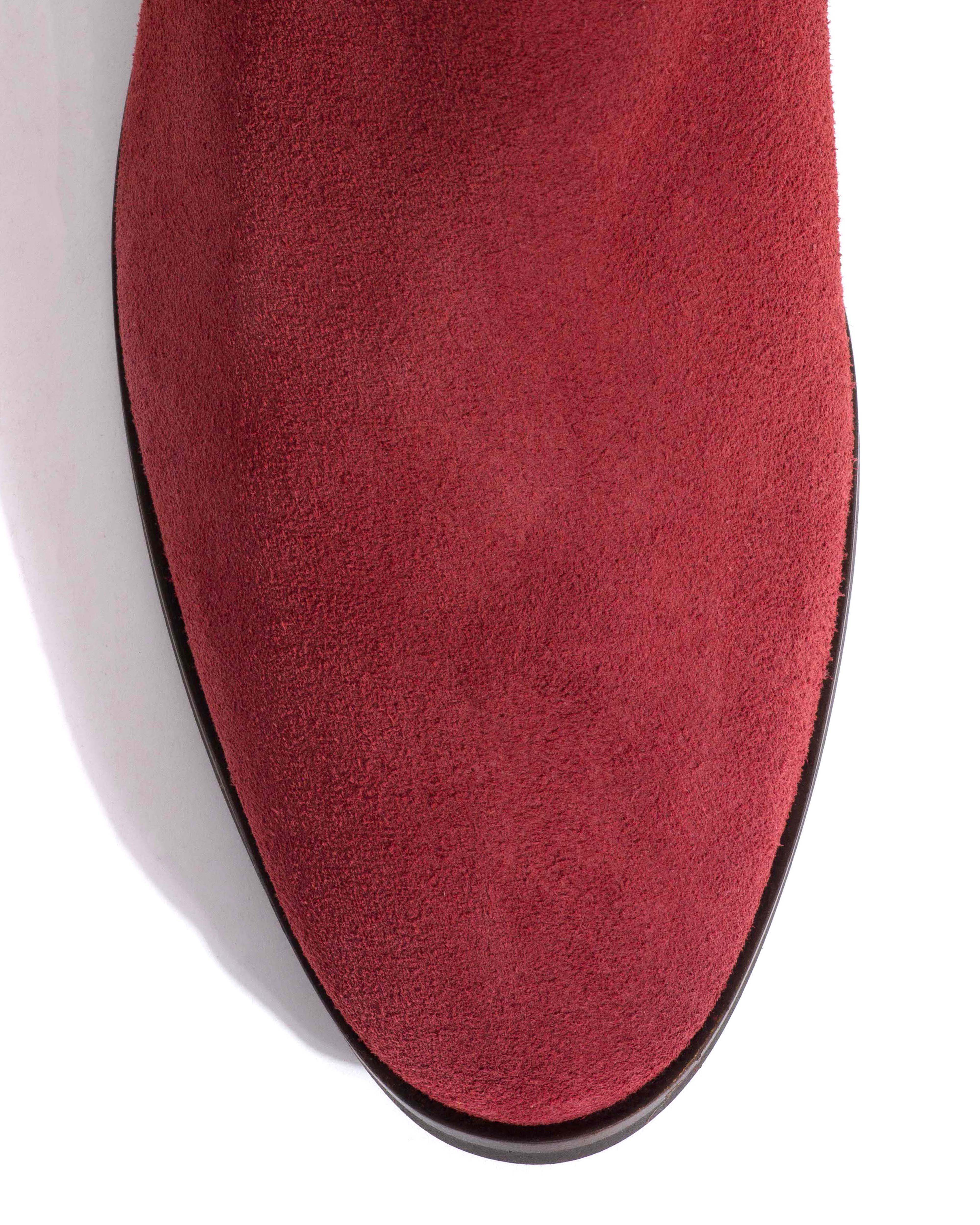 Fiona 35 Calf suede Pomegranate