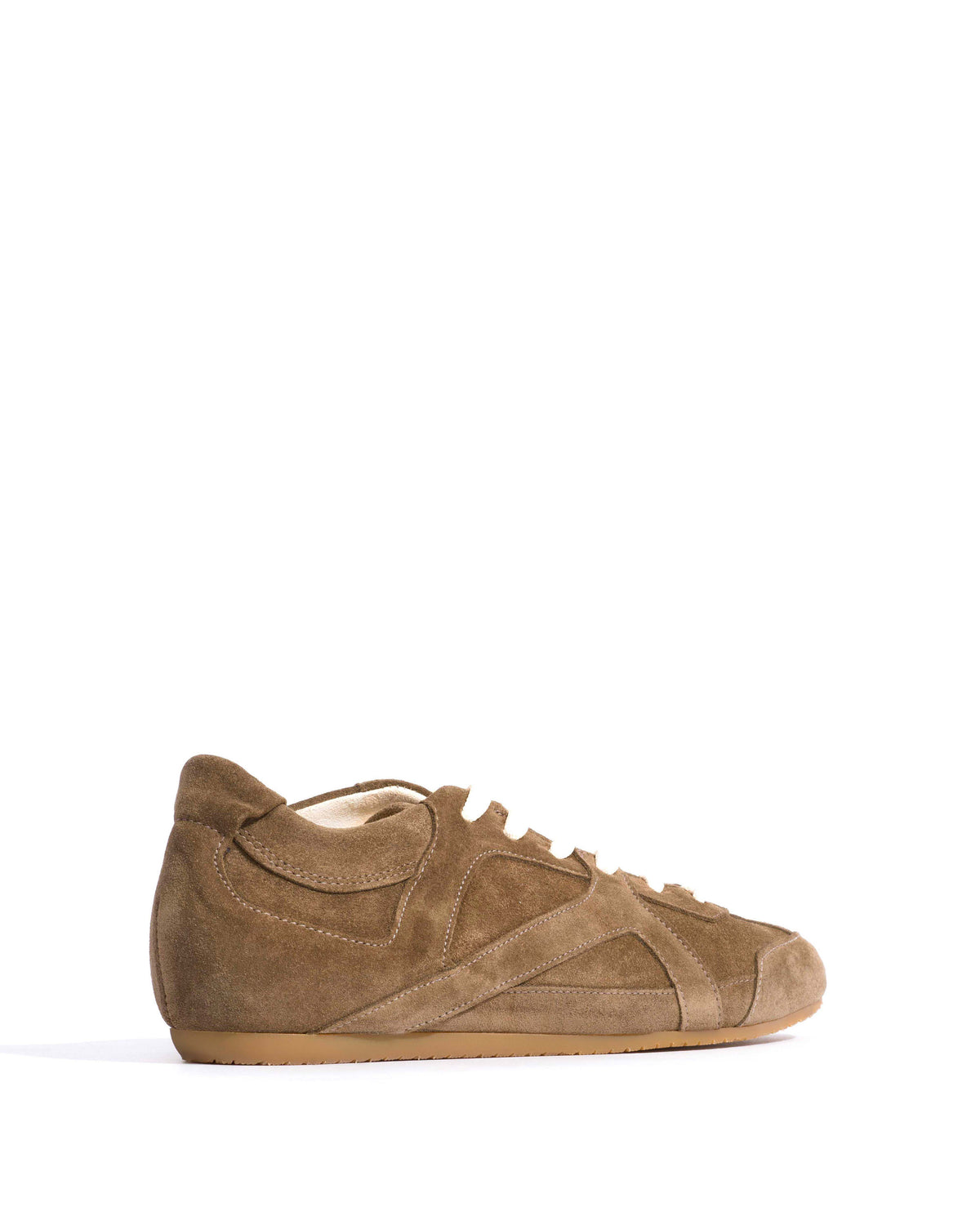 Sneakerina Calf suede Dried olive