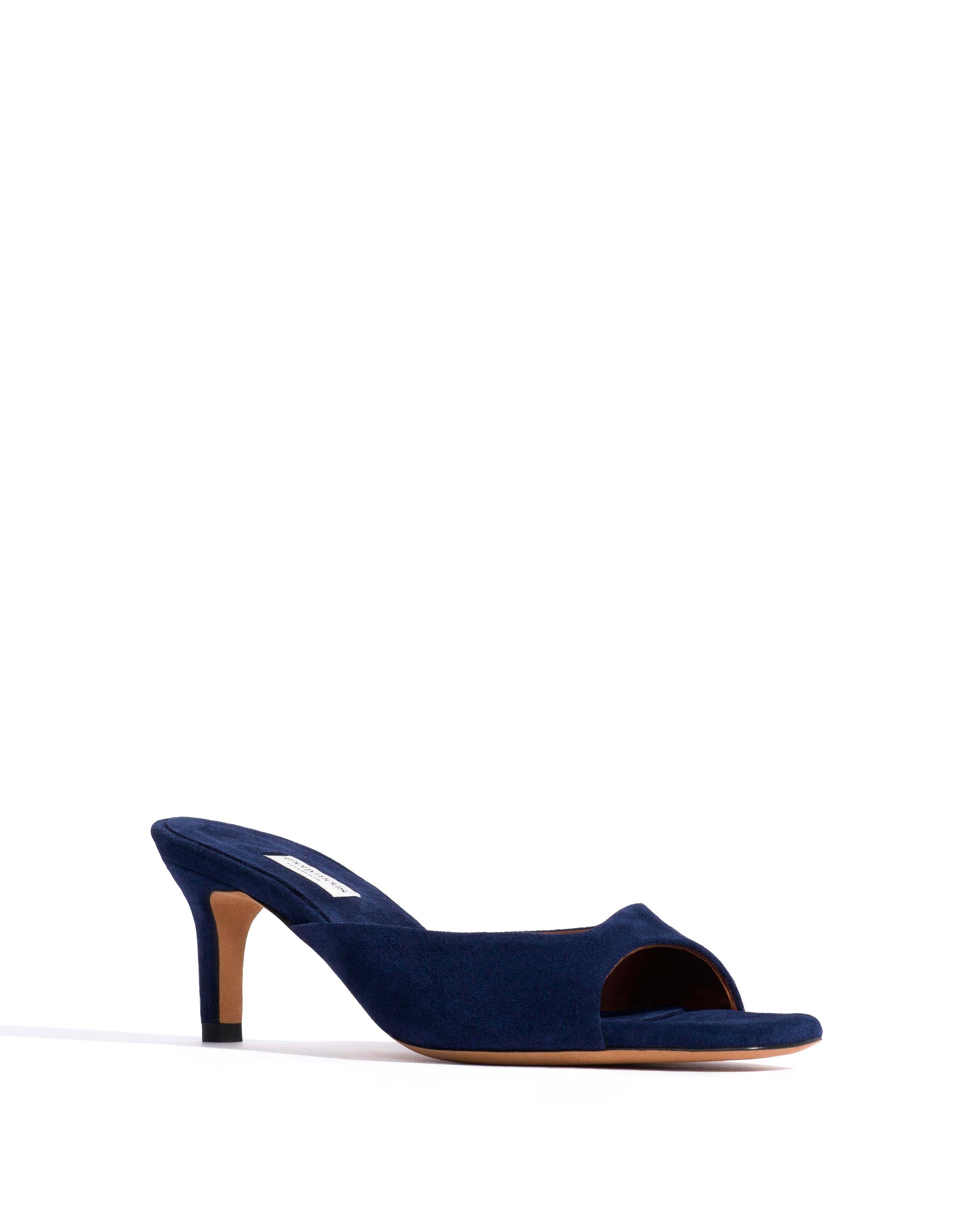 Mazy 55 Calf suede Ink blue