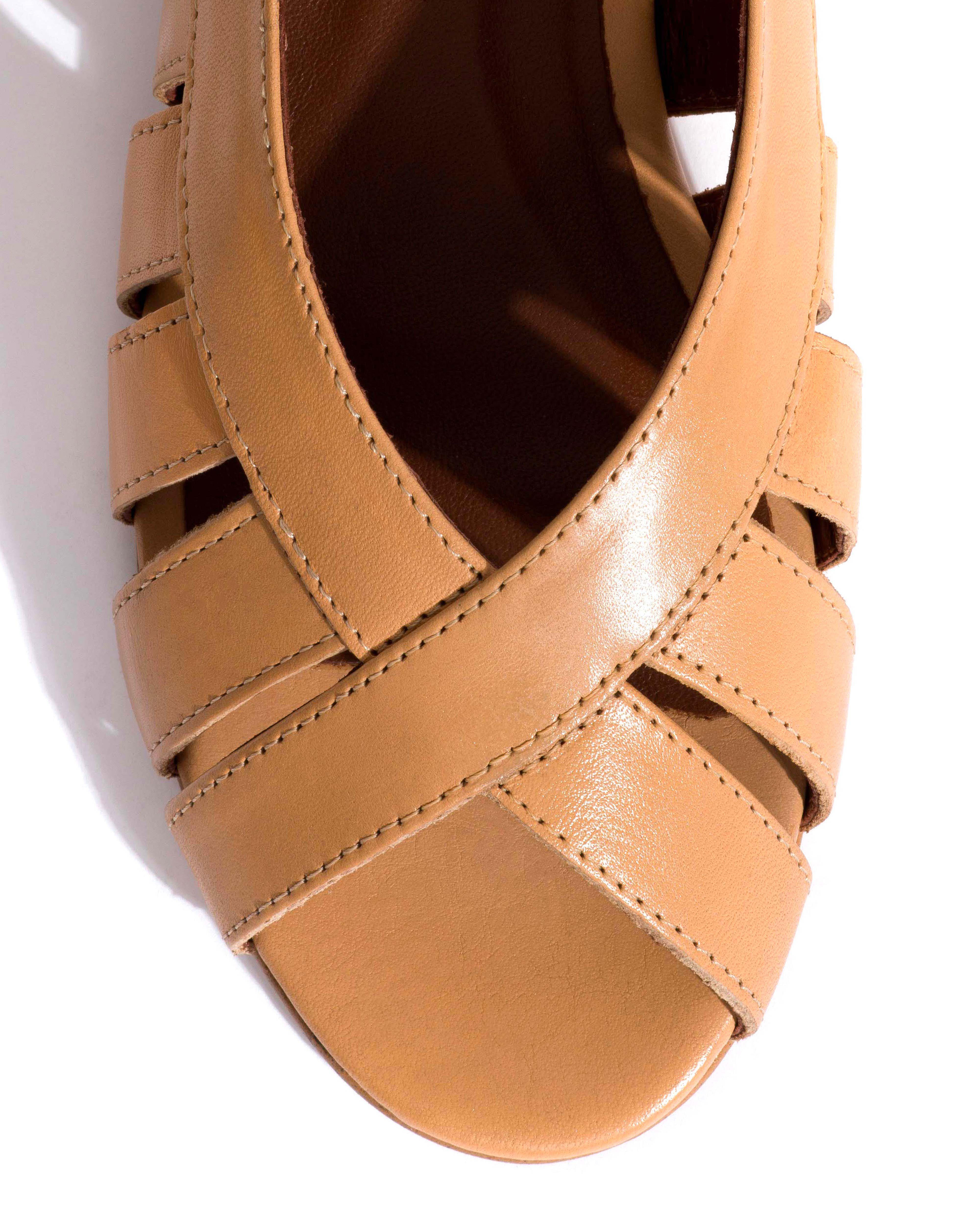 Sophie 20 Vegetal soft calf Natural tan