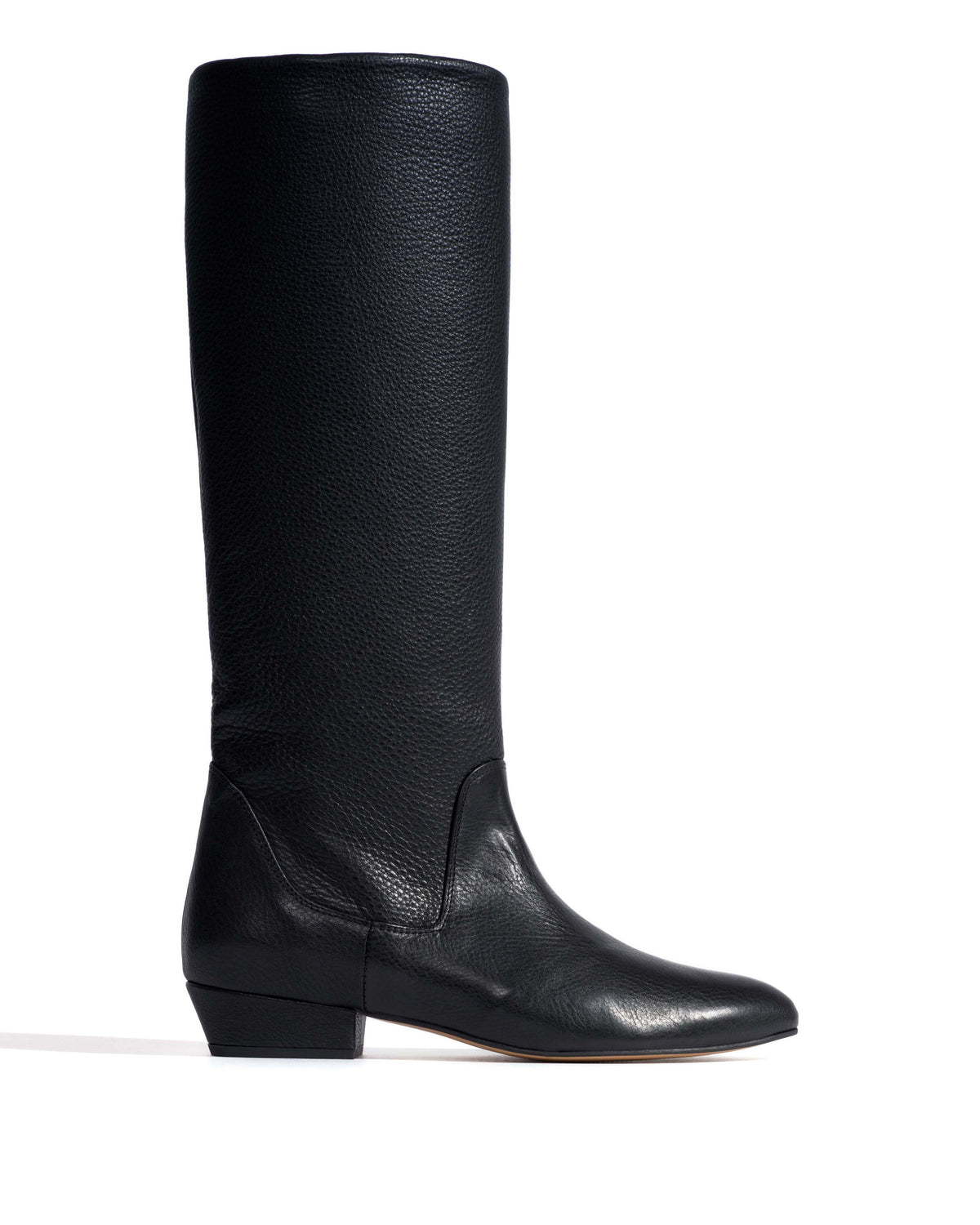 Valle 20 Natural grain soft calf Black