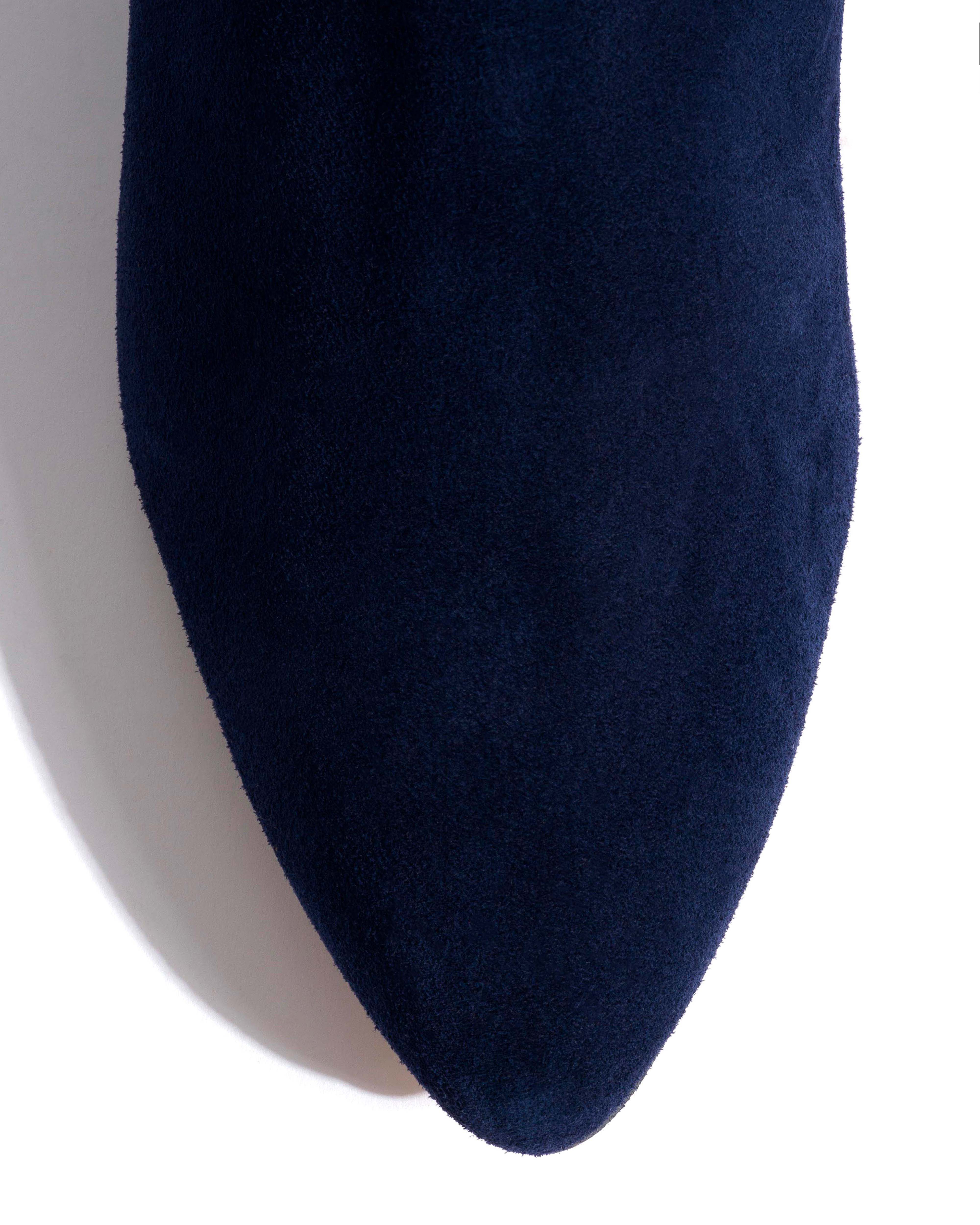 Vanni 20 Calf suede Ink blue