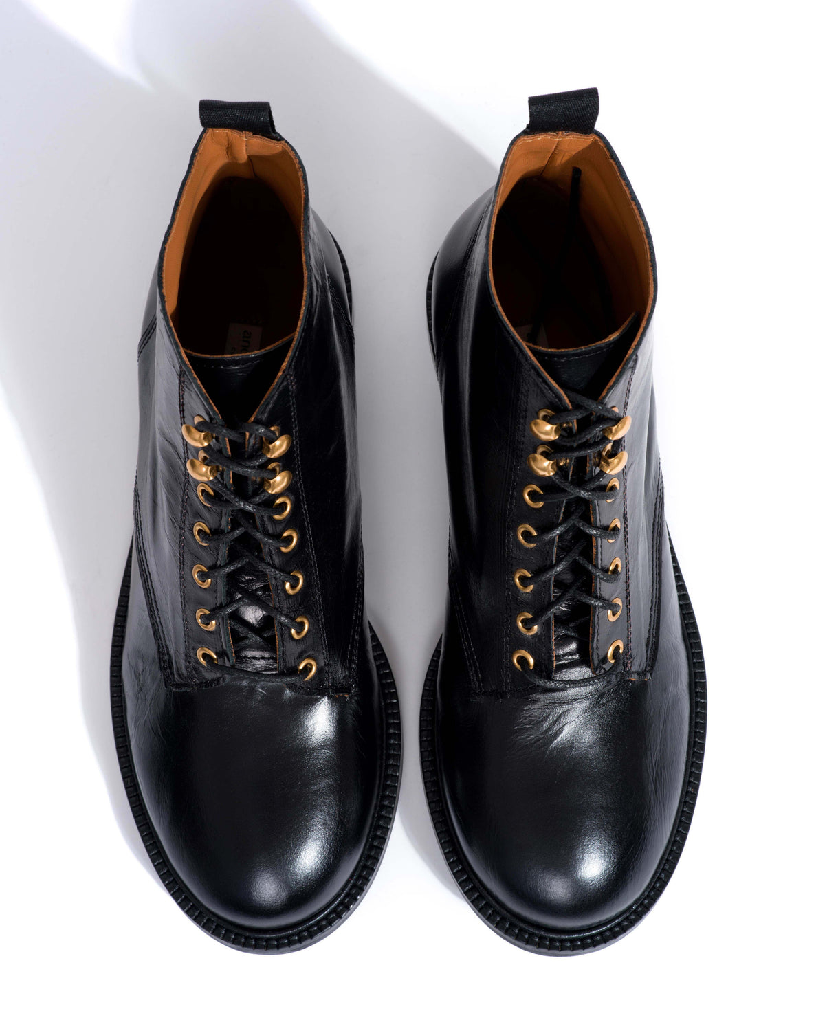 Valery Crinkled soft calf Black
