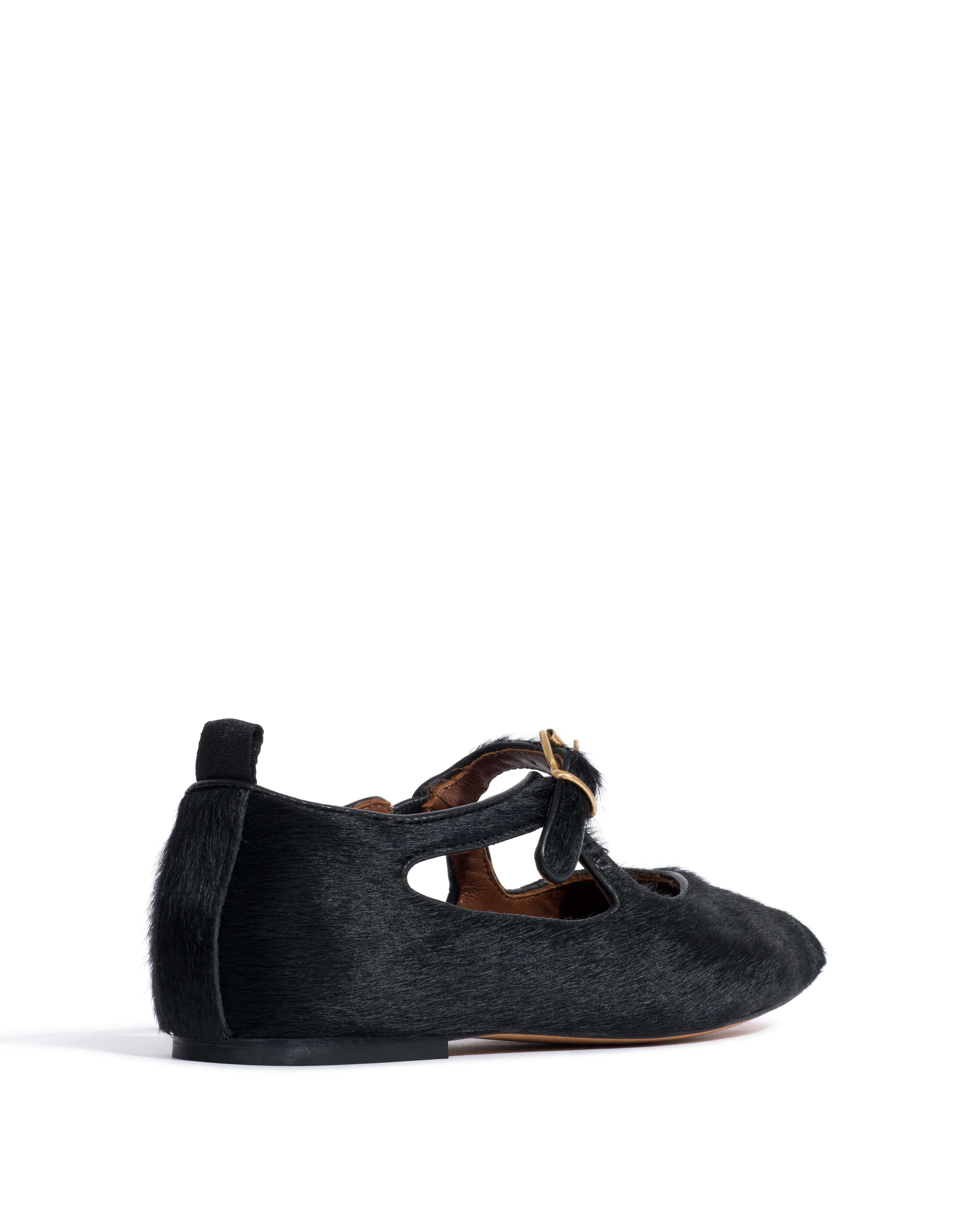Praise Calf hair Black
