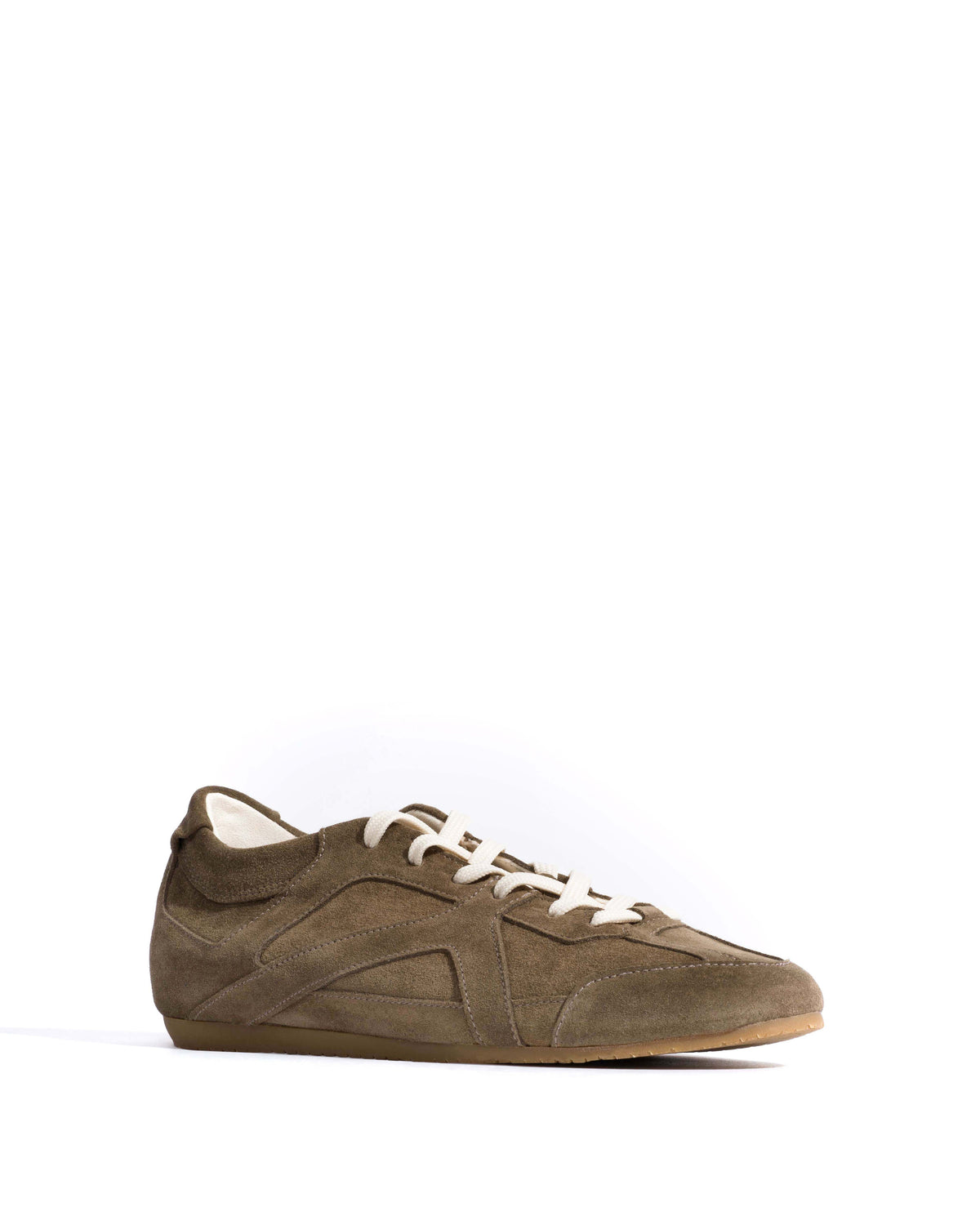 Sneakerina Calf suede Dried olive