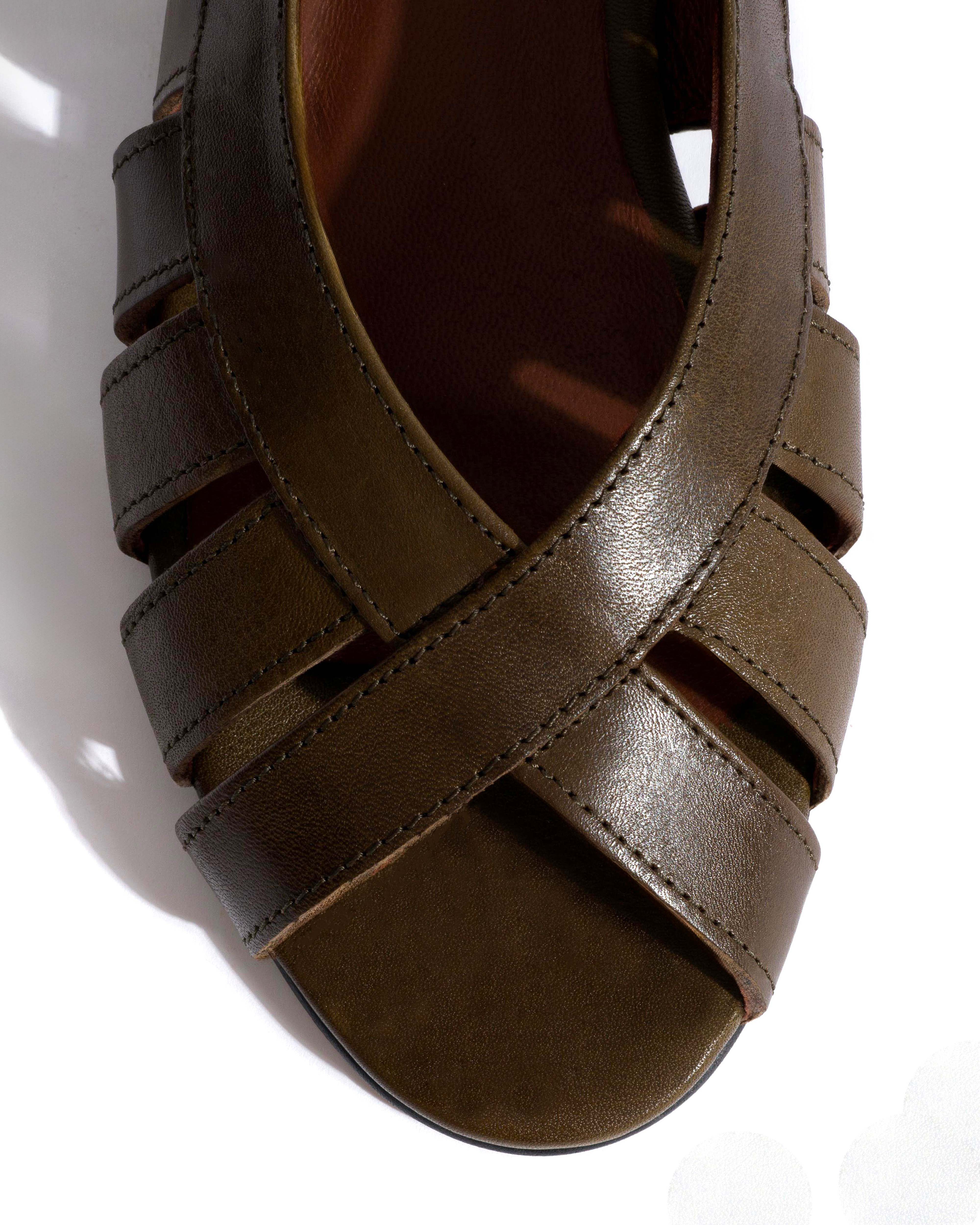 Sophie 20 Vegetal soft calf Forrest green