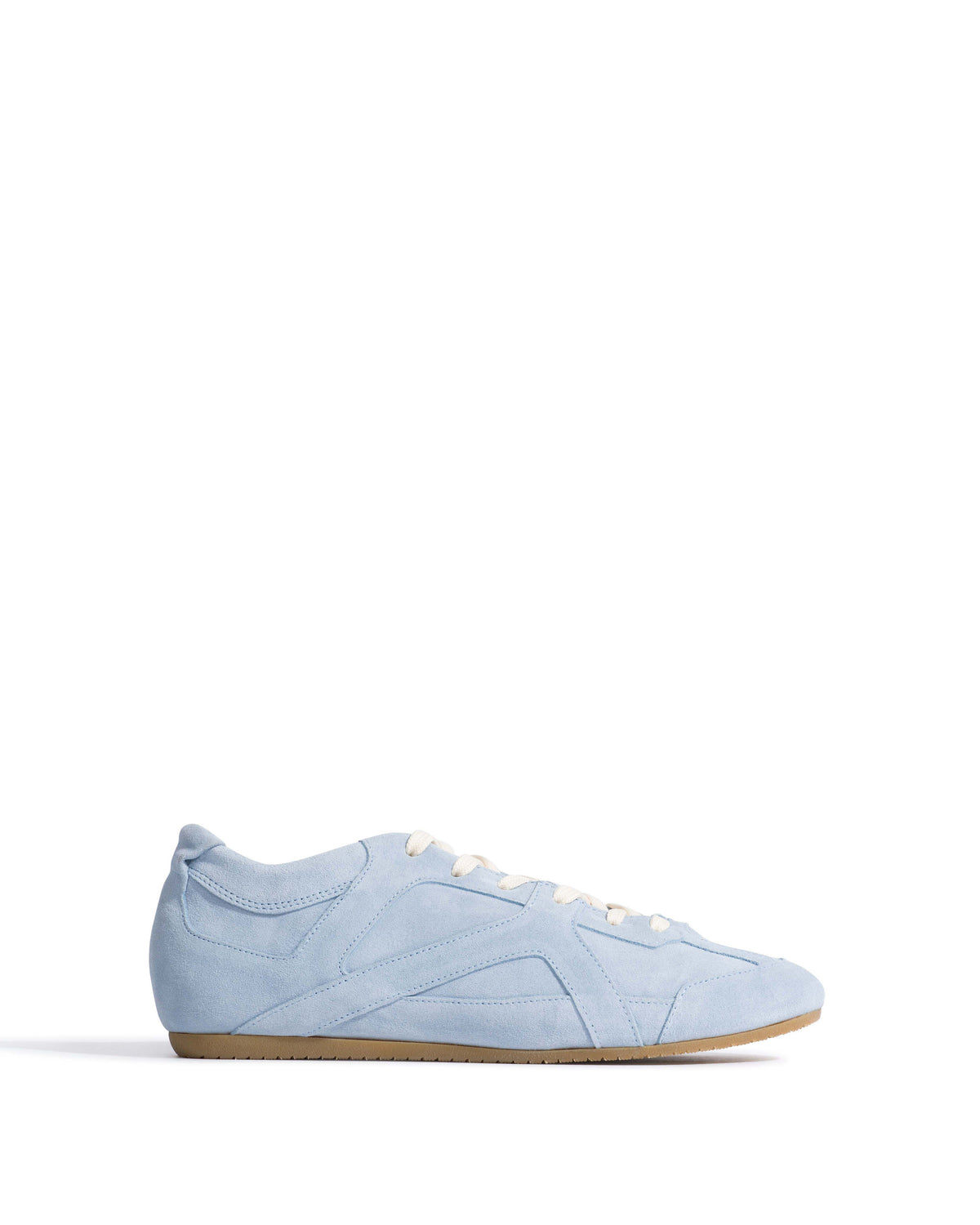 Sneakerina Calf suede Porcelain blue