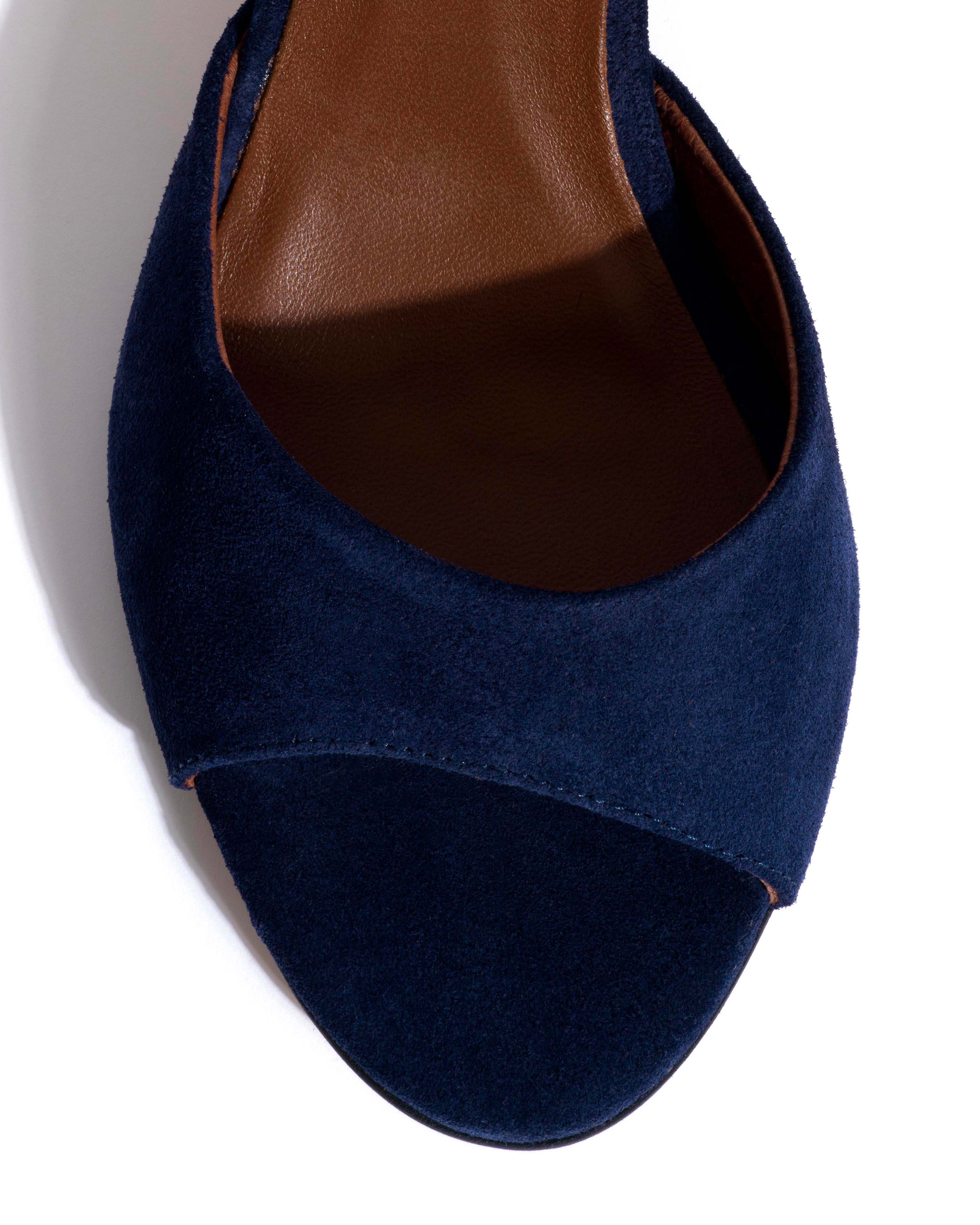 Jolie 55 Calf suede Ink blue
