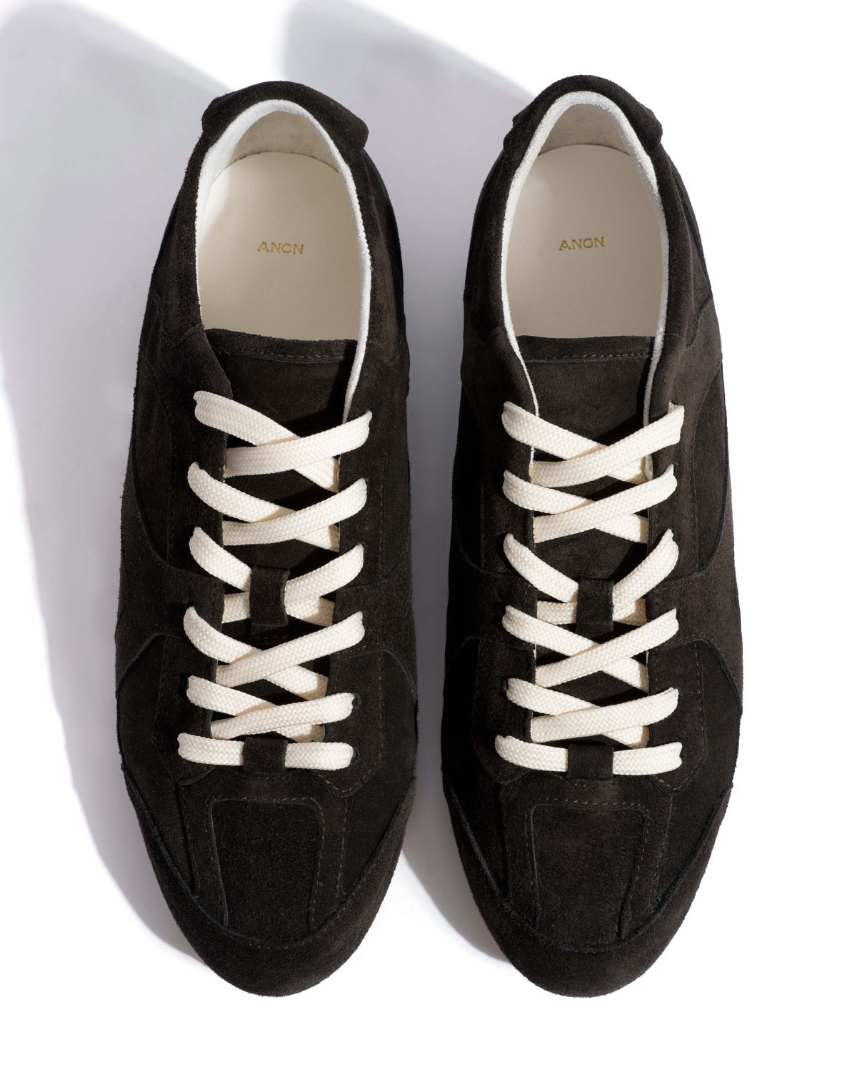 Sneakerina Calf suede Espresso brown
