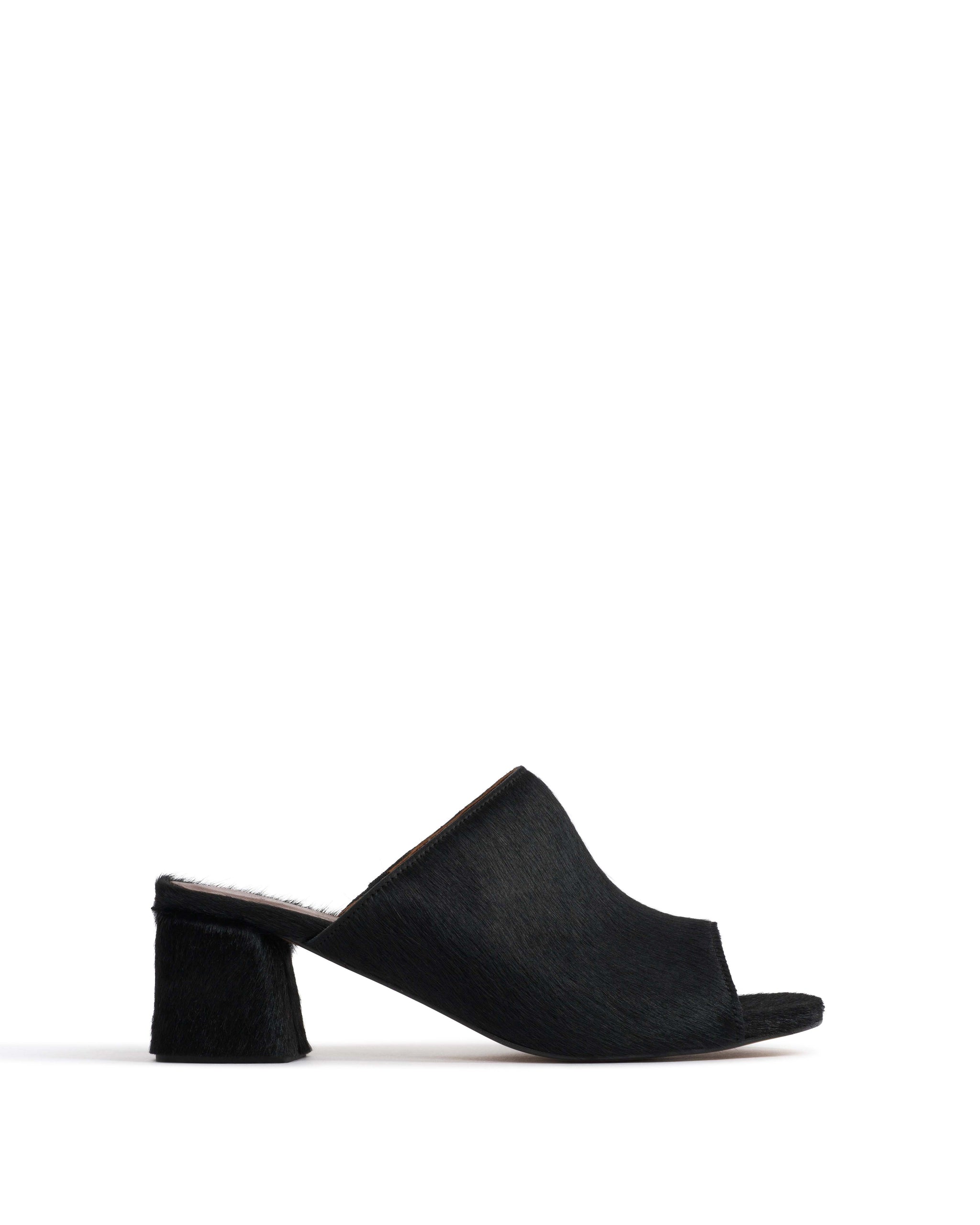 Horizon 55 Calf hair Black - Anonymous Copenhagen Heels