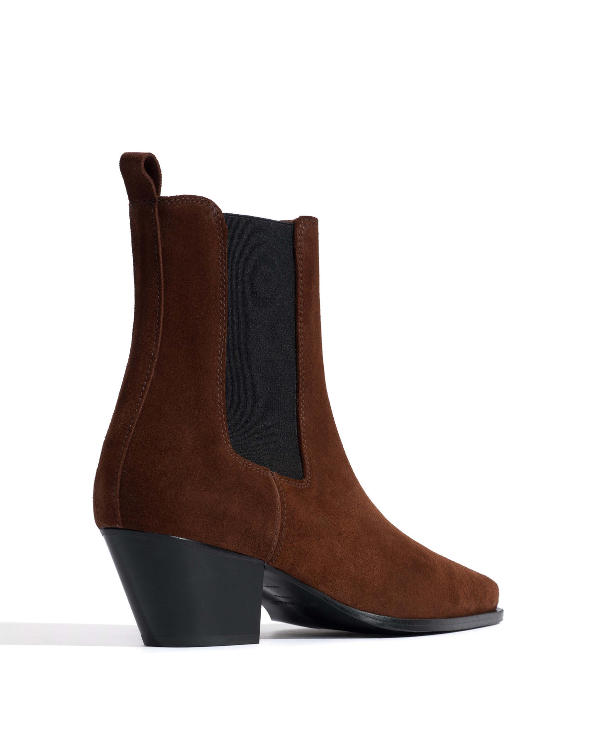 Edith 50 Calf suede Chocolate