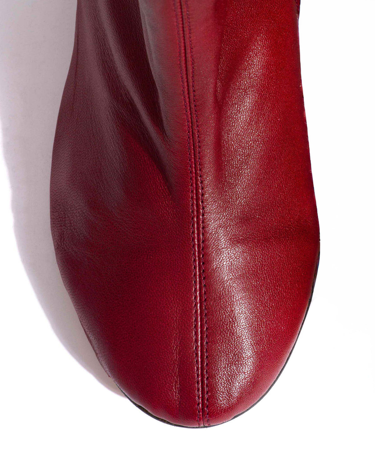 Hanny 40 stacked stretch Silky lamb Pomegranate
