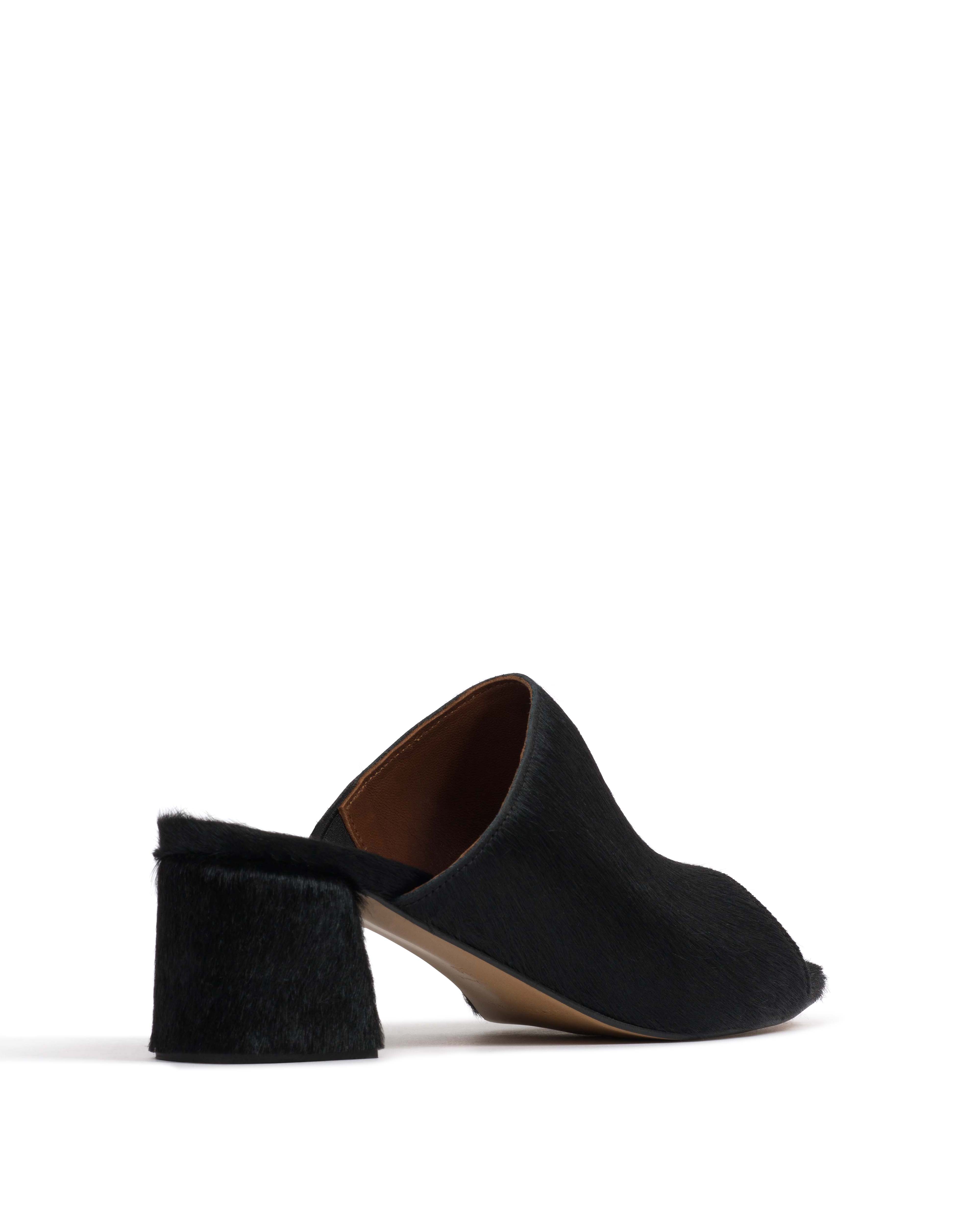 Horizon 55 Calf hair Black