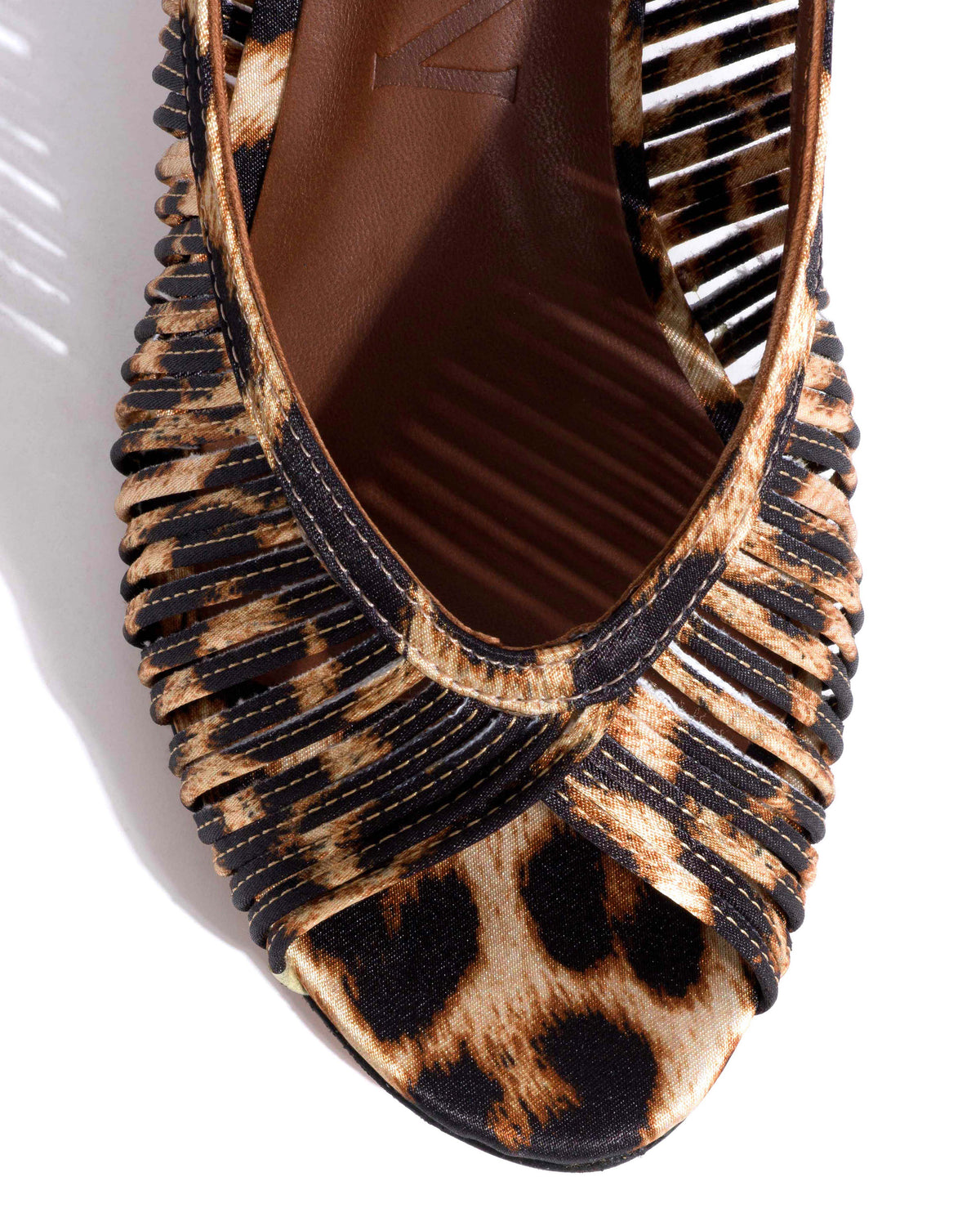 Zenia 55 Satin print Leopard
