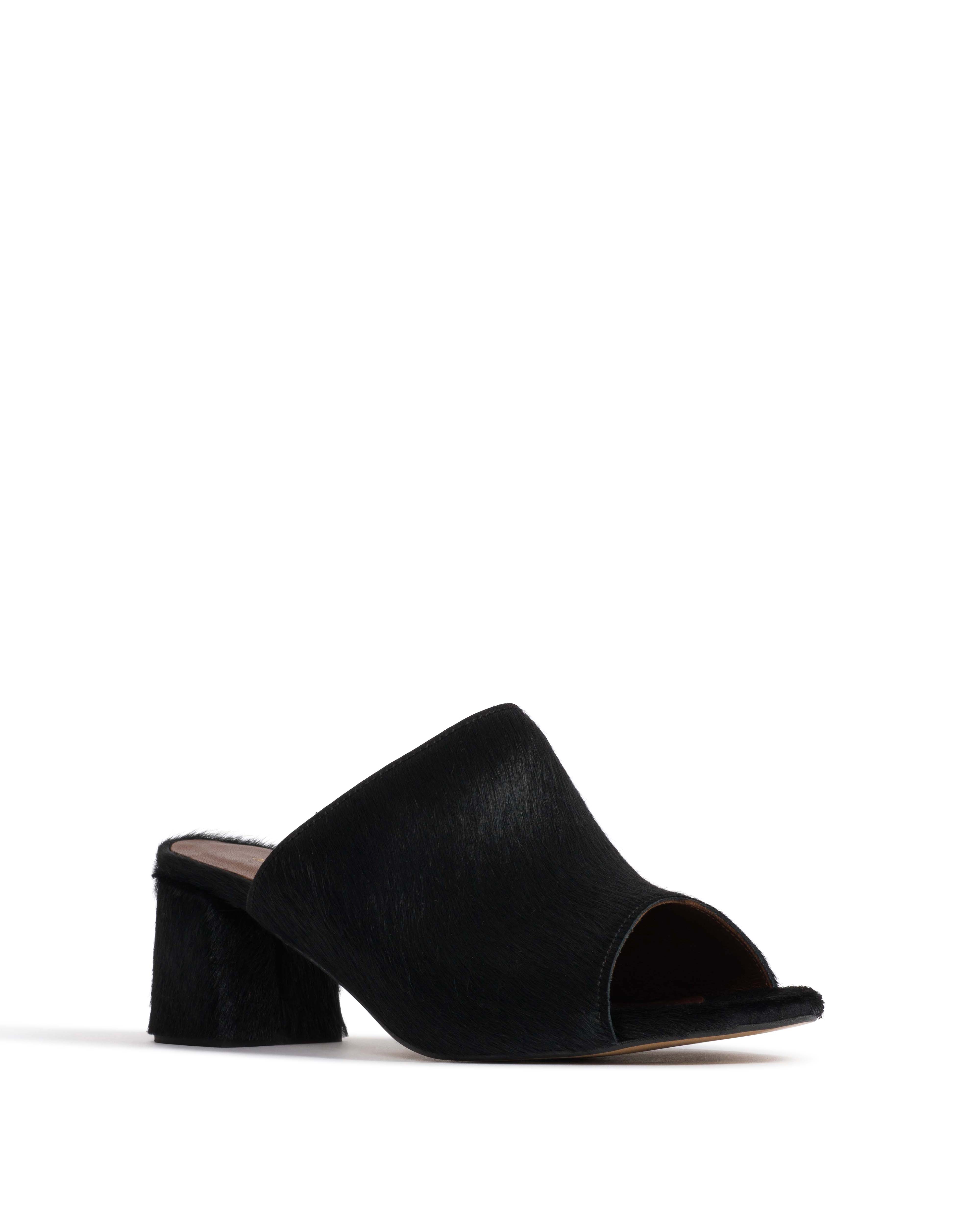 Horizon 55 Calf hair Black