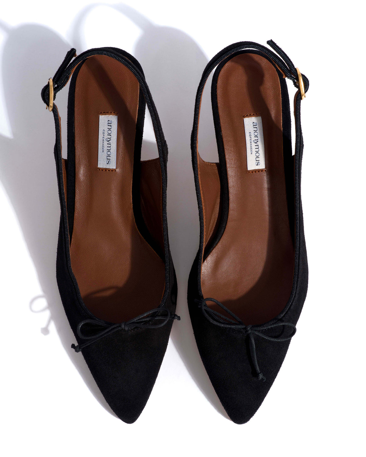 Kasy 50 kitten Calf suede Black