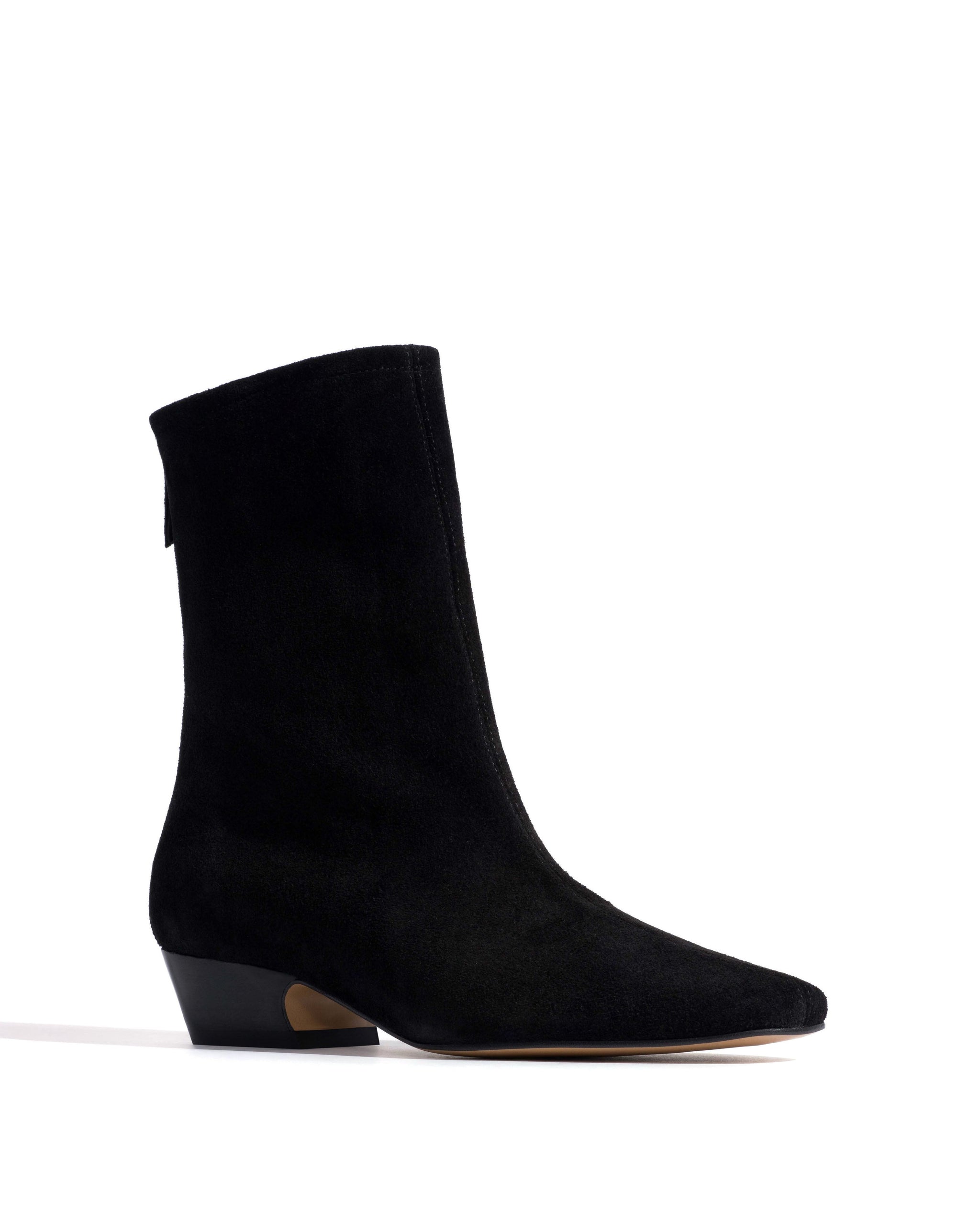 Katti Calf suede Black