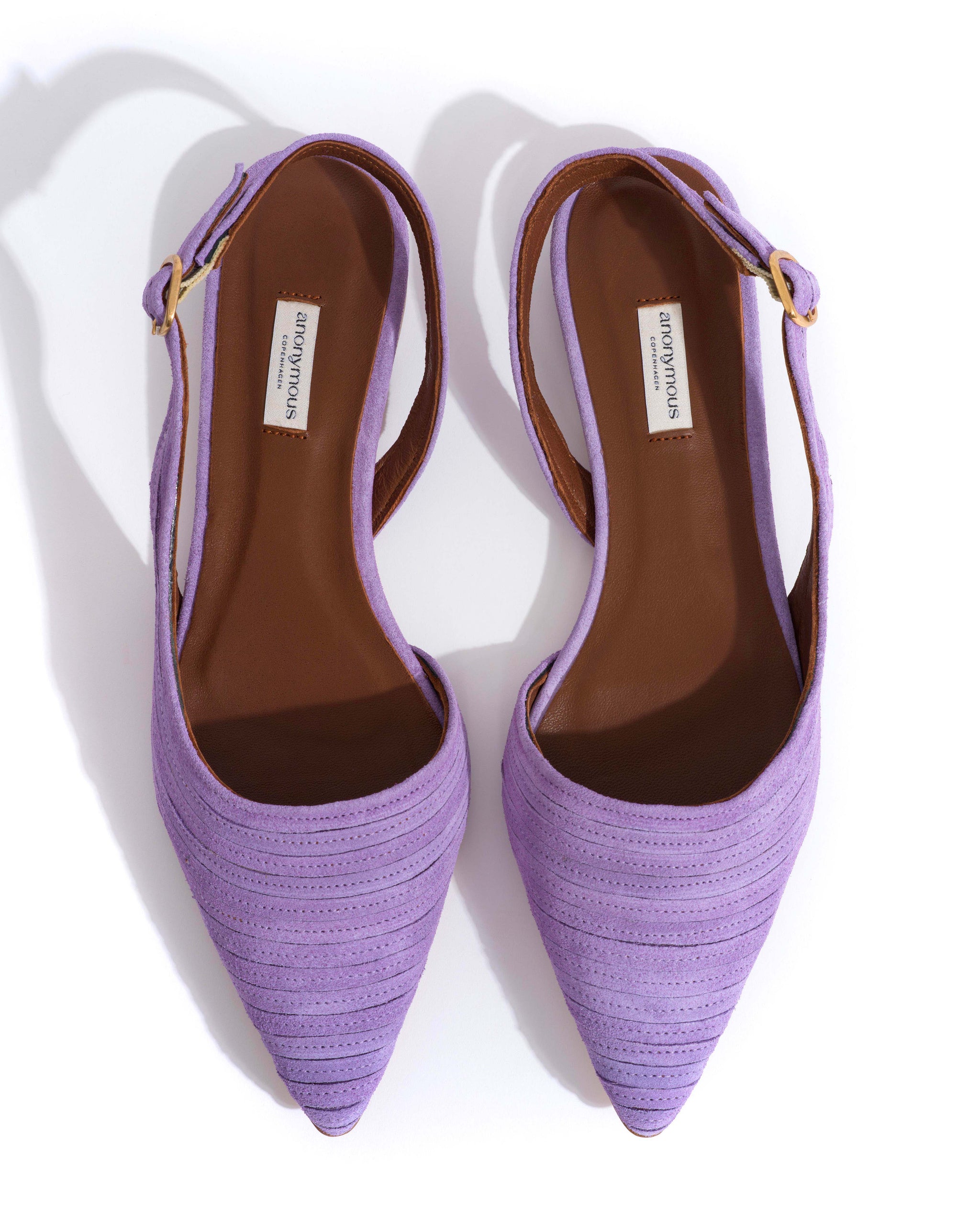 Carla 10 Calf suede Lavender ice - Anonymous Copenhagen Shoes