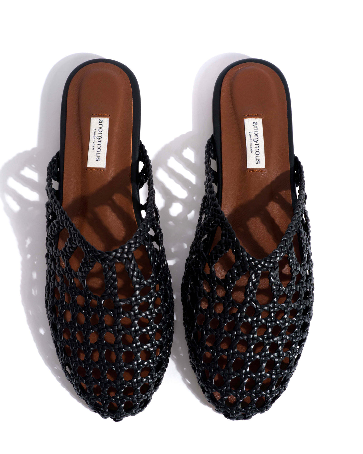 Sabrina 10 hand-braided leather Black
