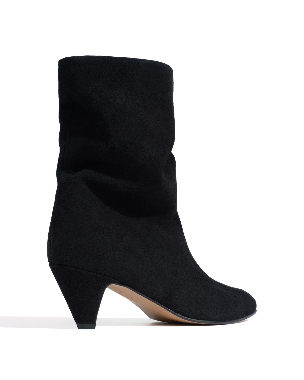 Vully 50 stiletto Calf suede Black