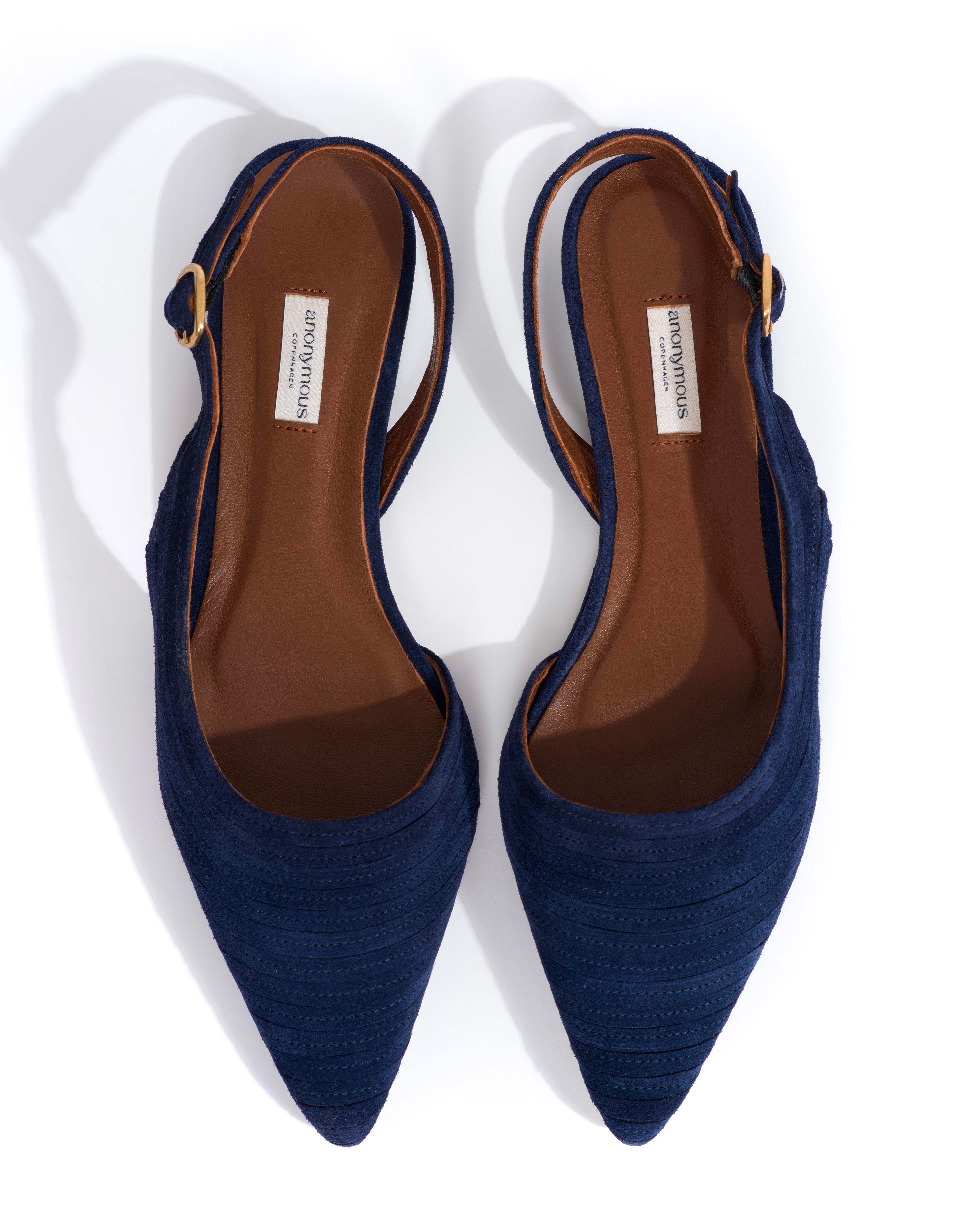 Carla 10 Calf suede Ink blue