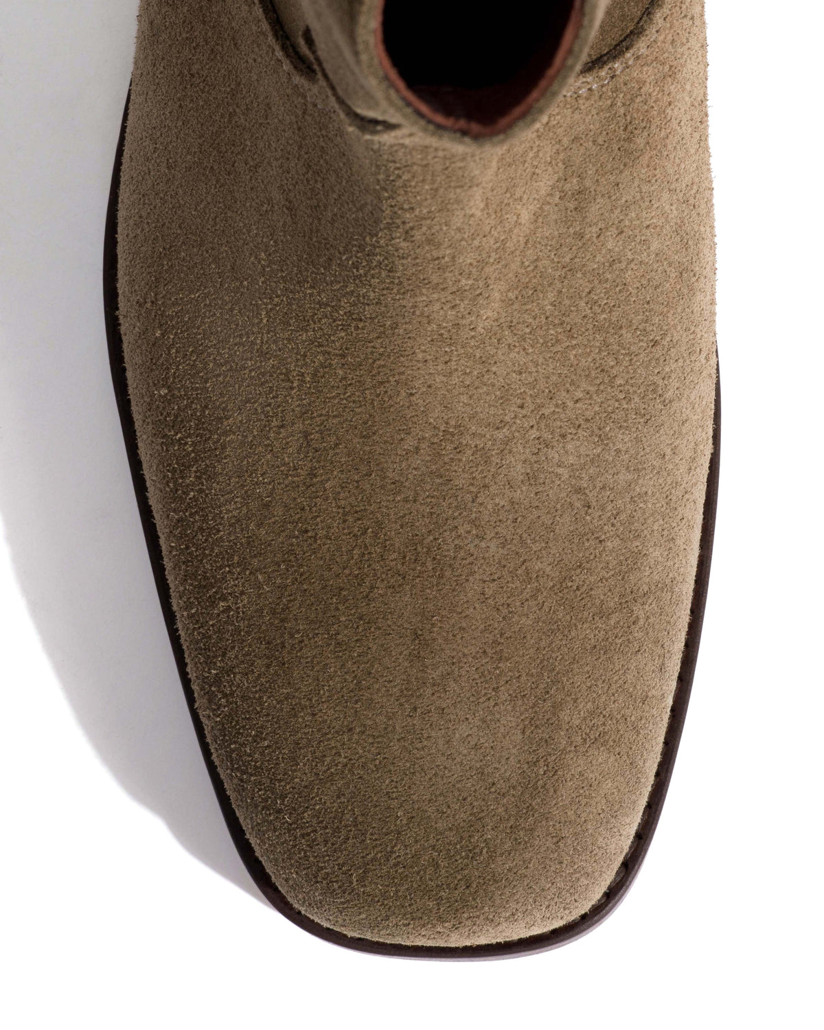 Mandall Calf suede Dried olive