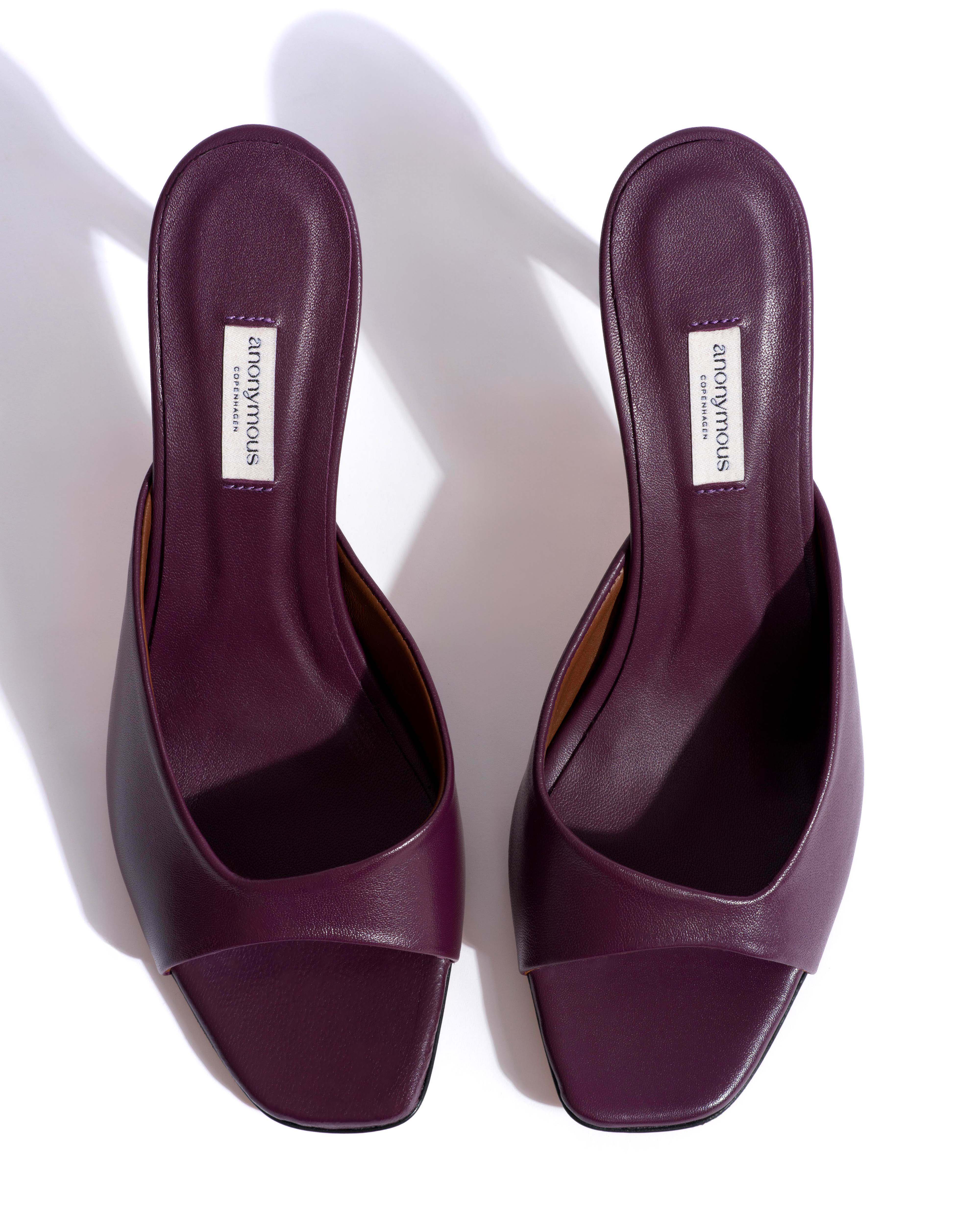 Mazy 75 Shiny lamb Fig purple