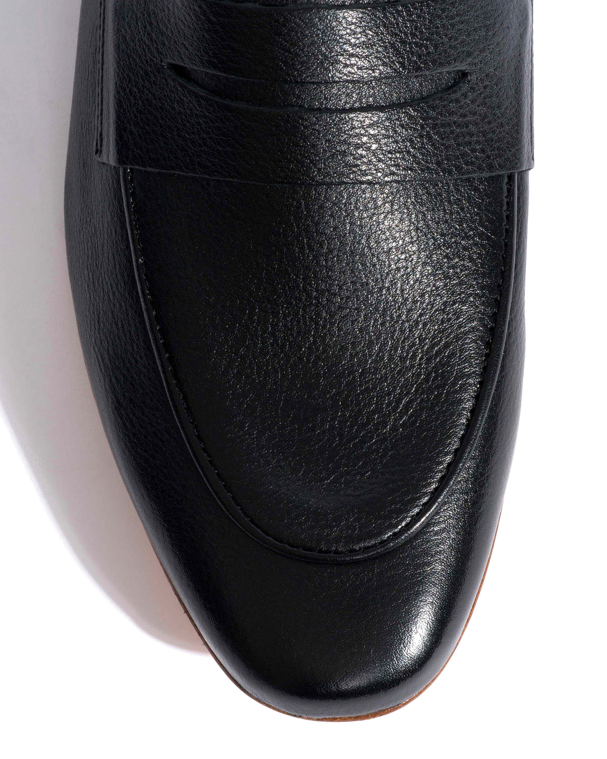 Lindsay Natural grain soft calf Black