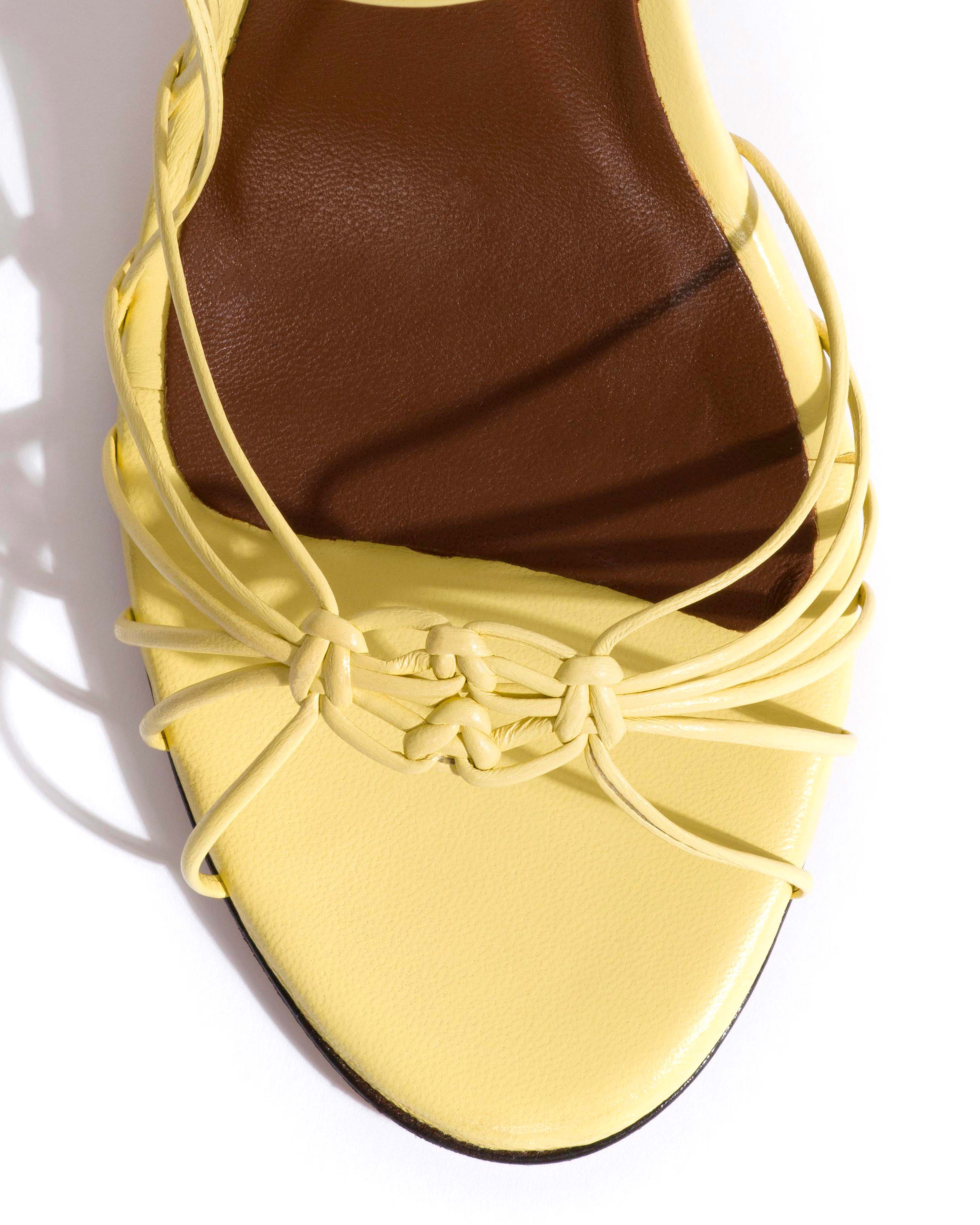 Savannah 100 hand-braided Shiny lamb Pineapple ice