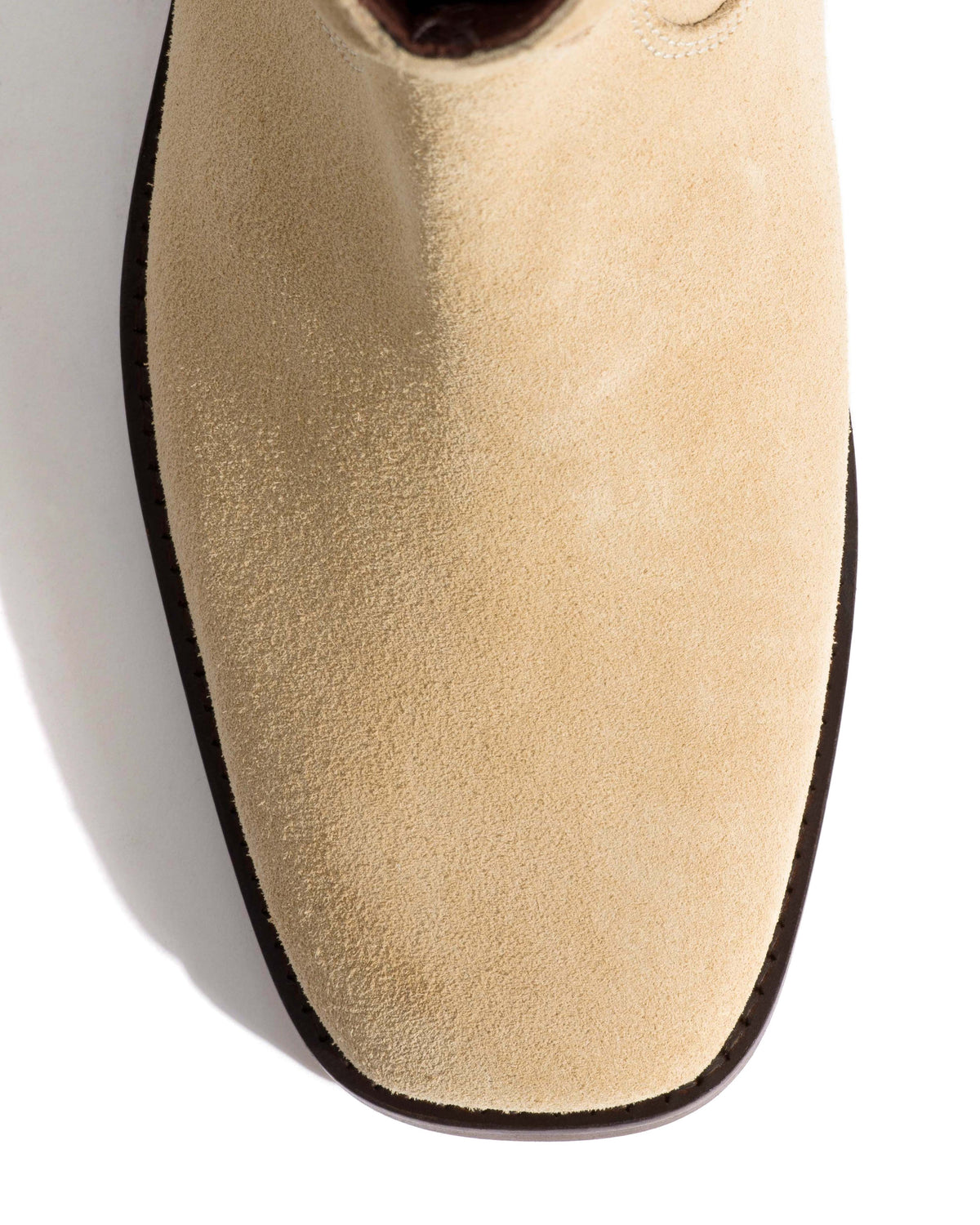 Mandall Calf suede Creamy sand