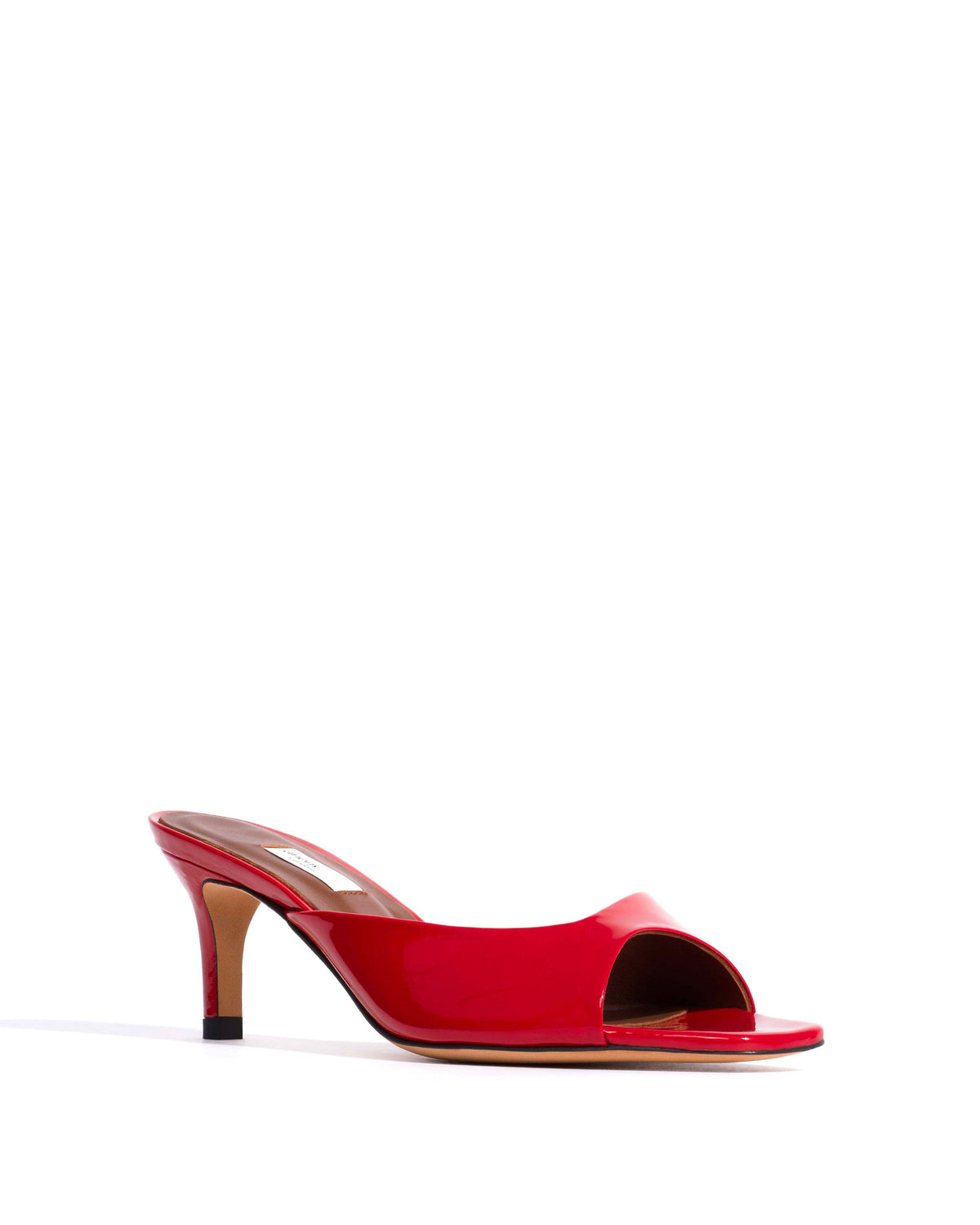 Mazy 55 Polished soft calf Ruby red