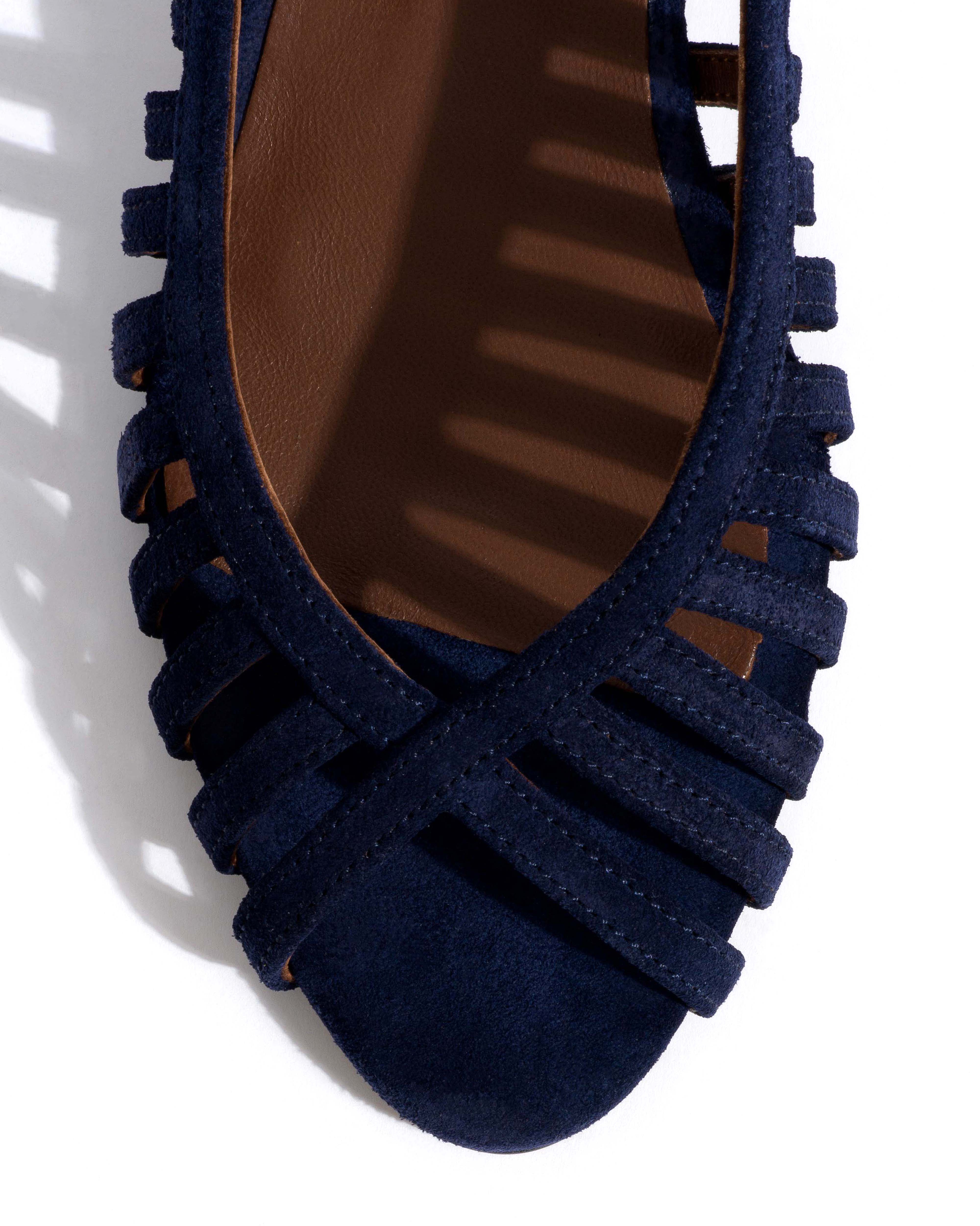 Carminho 40 stiletto Calf suede Ink blue